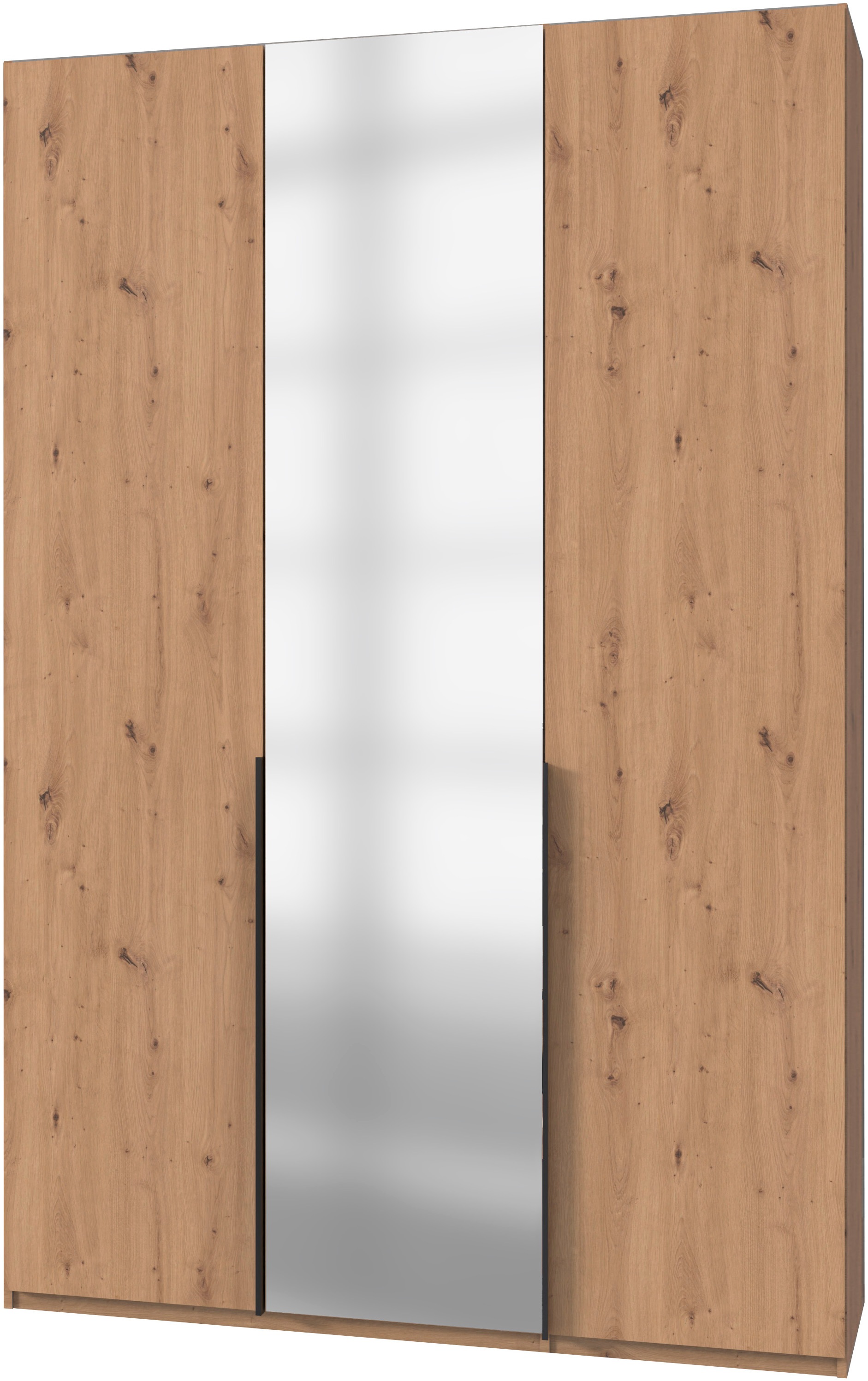 Wimex Kleiderschrank »Mugano,in 5 Breiten,2 Höhen,2 Tiefen, viele Farben, Made in Germany« in Basic oder Premium Ausstattung, mit langen Griffen aus Metall, mit oder ohne Spiegel