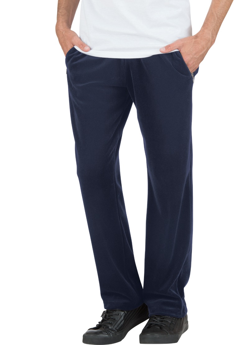 Pantaloni Uomo Trigema In Pile - Freizeithose Comoda E Calda Per Tempo Libero E Sport