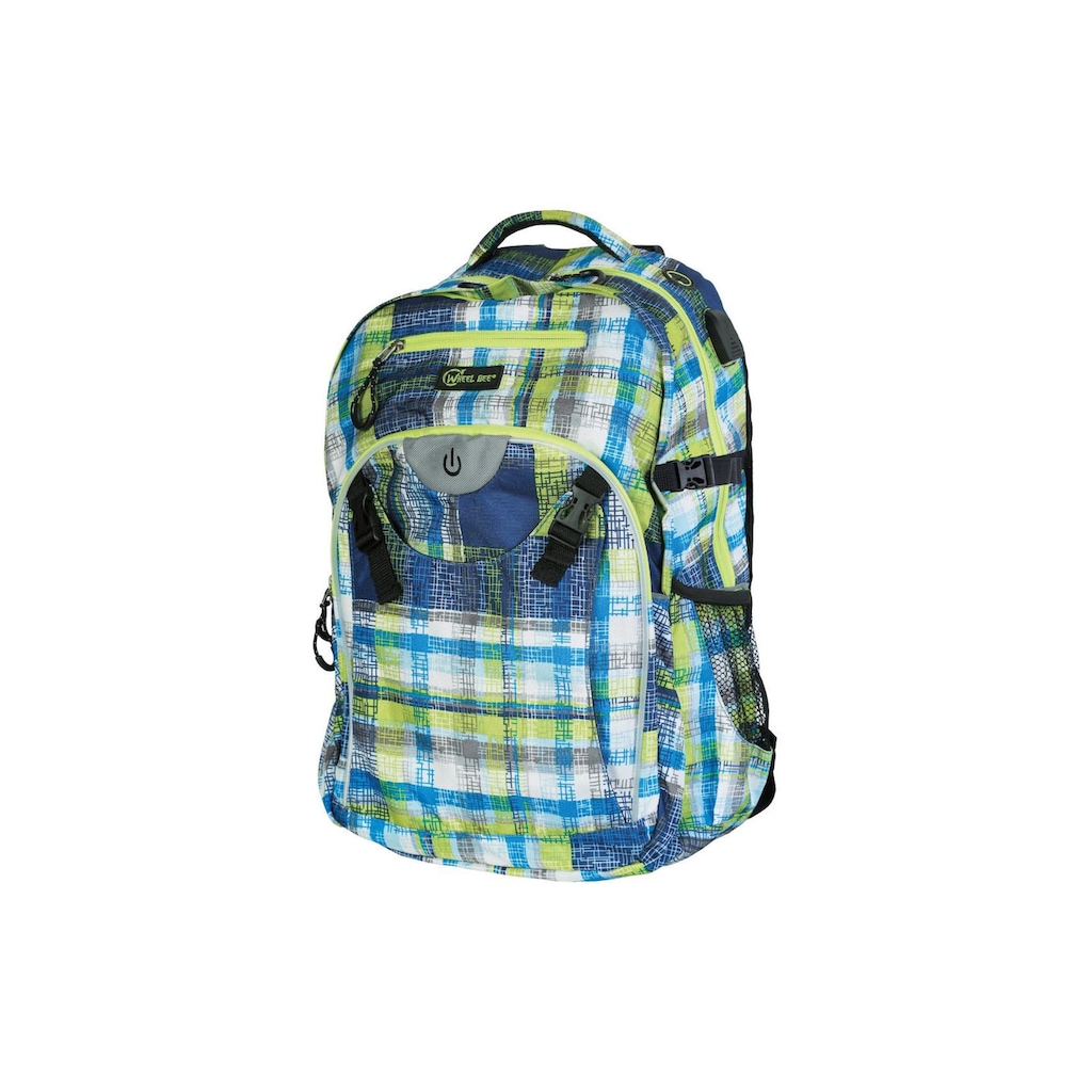 Wheel-Bee Schulrucksack »Backpack Generation Z Blau, Grün«