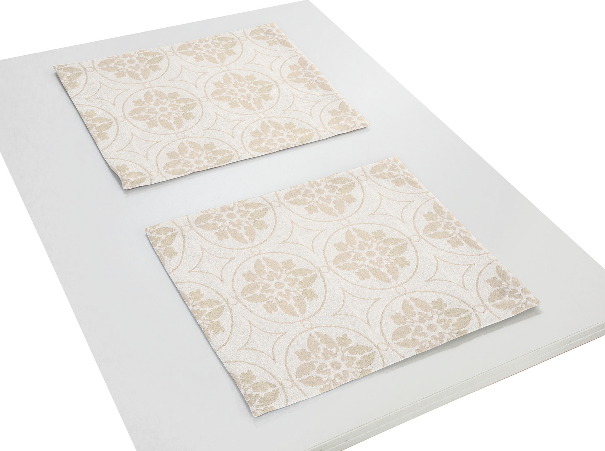 Adam Platzset »Romantic Puligny«, (2 St.), GOTS organic,zertifiziert durch CERES 0242,Made in Germany