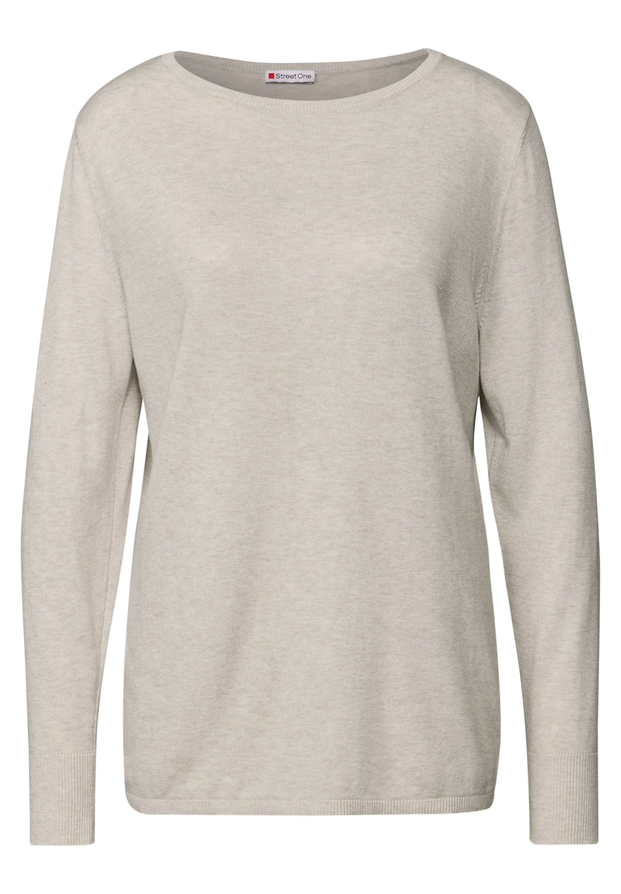 STREET ONE Strickpullover, mit U-Boot-Ausschnitt