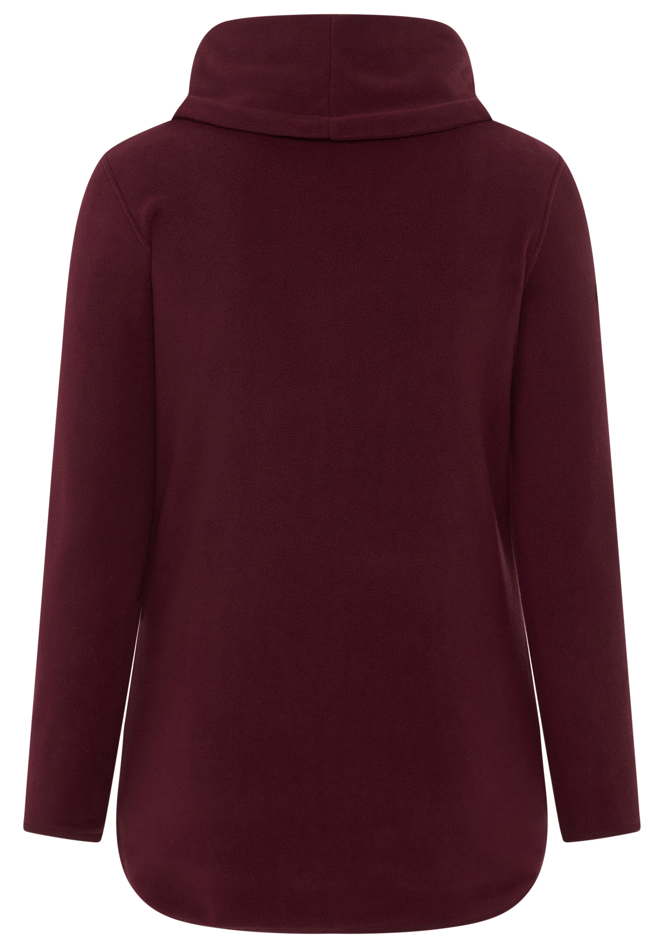 KangaROOS Fleecepullover, hochschliessender Kragen mit regulierbarer Weite, grosse Grössen