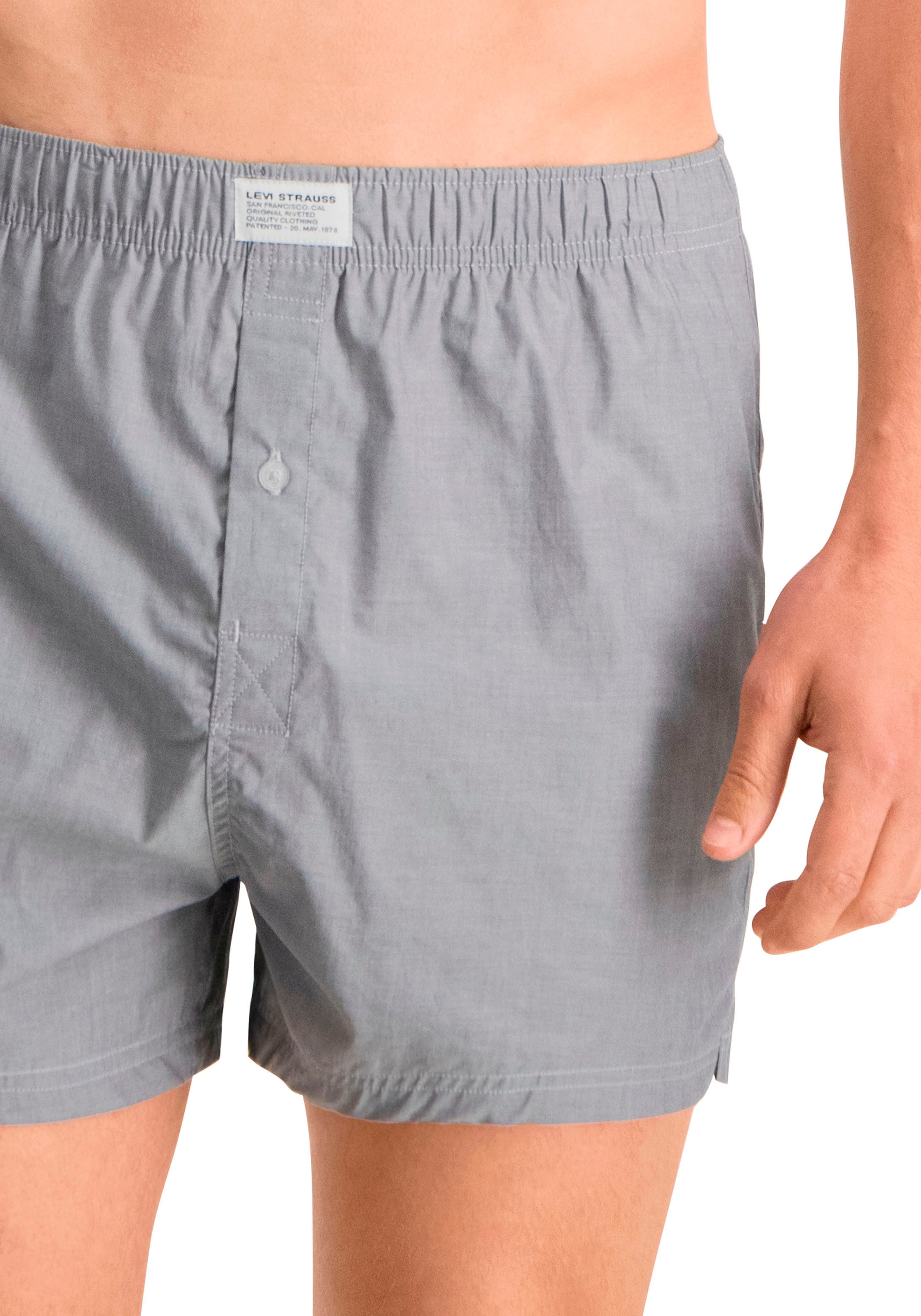 Levi's® Boxer, (Packung, 2er-Pack), mit Logo-Bund