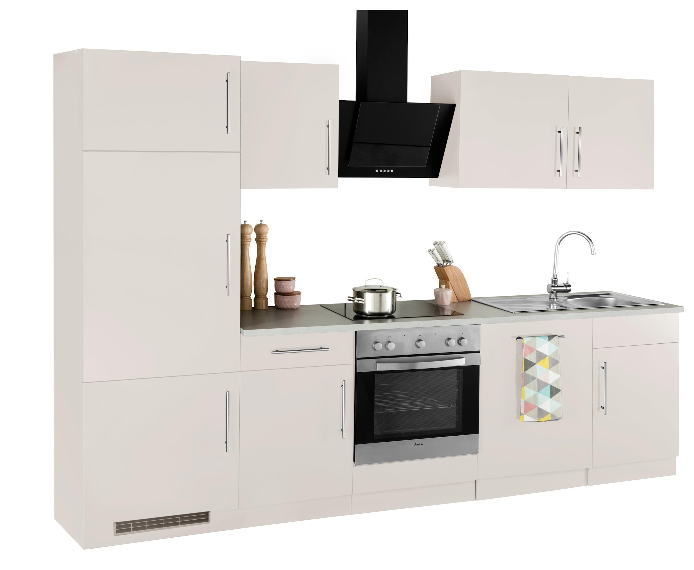 ❤ wiho Küchen Küchenzeile ohne E-Geräte, im Shop ordern cm Breite Jelmoli-Online »Cali«, 280