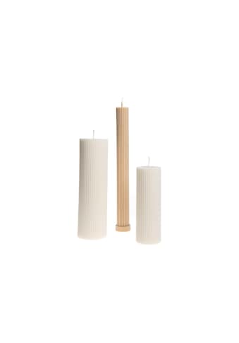 Santabarbara Interior Design Formkerze »Design Kerzen«, (3 tlg.) kaufen
