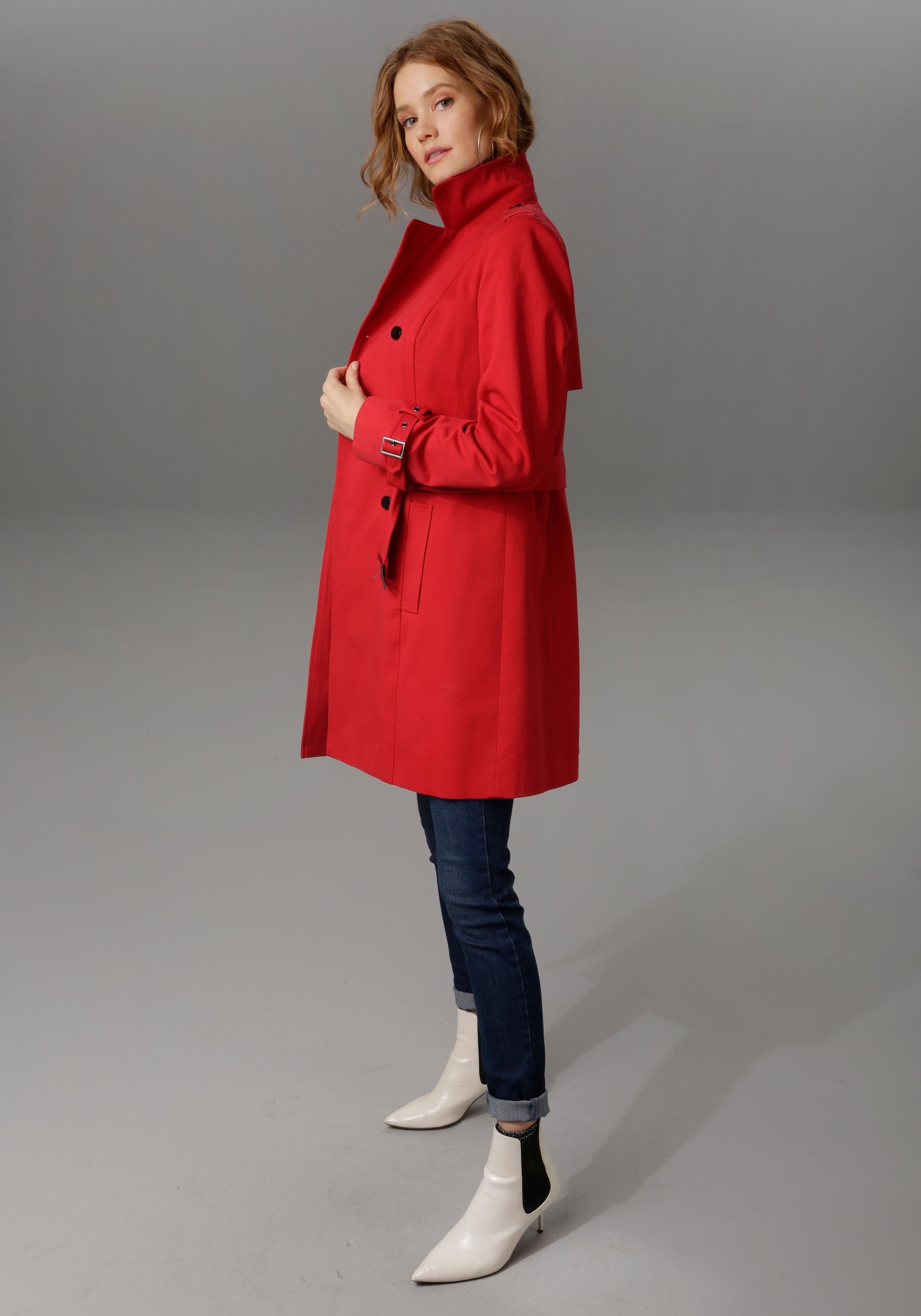 Aniston CASUAL Trenchcoat, mit | Jelmoli-Versand online zum Gürtel bestellen Regulieren