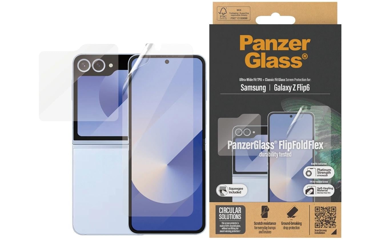 PanzerGlass Displayschutzglas »Duo-Pack Galaxy Z Flip6«, für Galaxy Z Flip6, (2 St.)