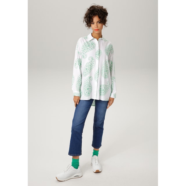Aniston CASUAL Hemdbluse, mit grossflächigem Paisley-Muster online  bestellen | Jelmoli-Versand