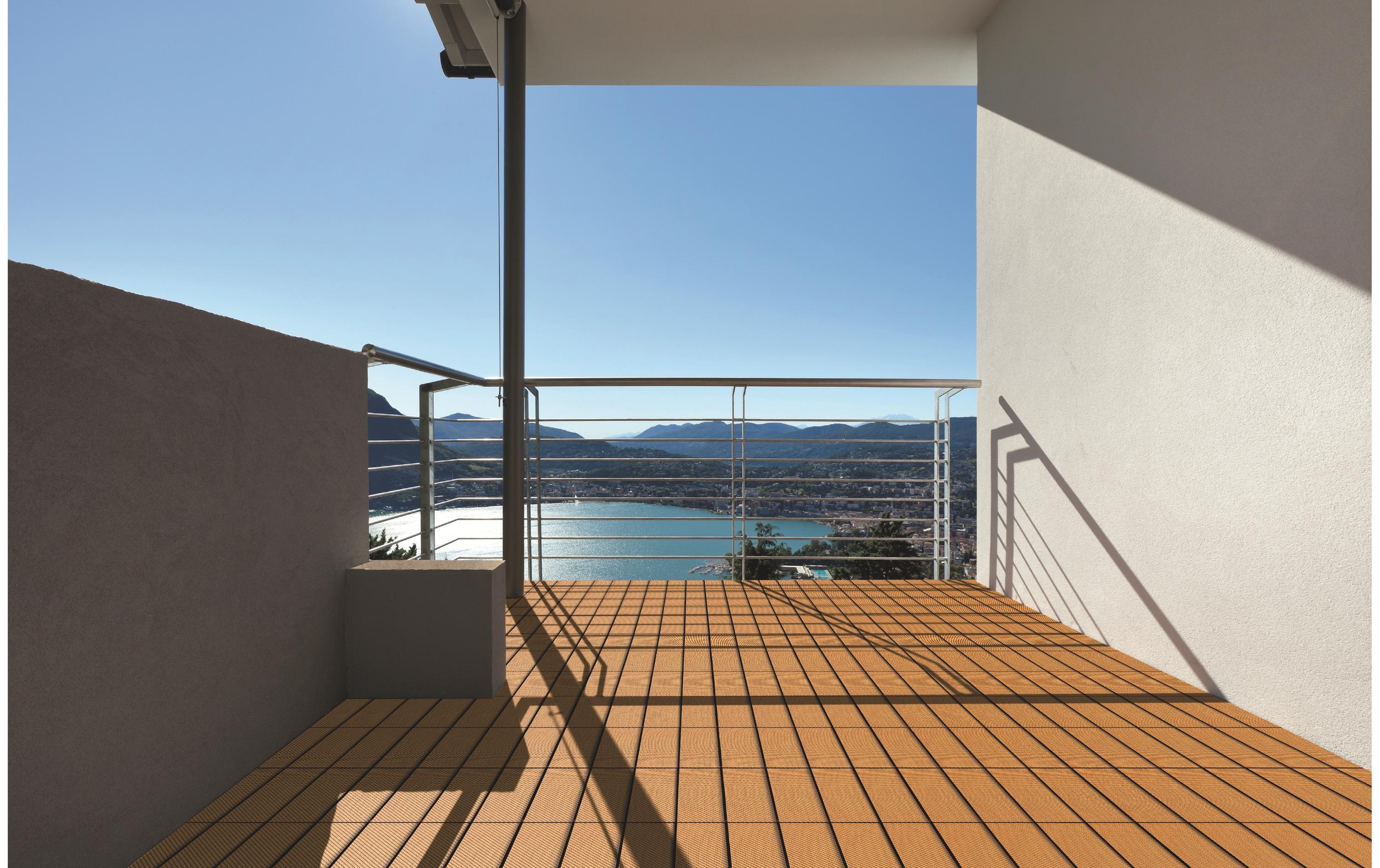 florco® Holzfliesen »Balkon-& Terrassenplatten Te«