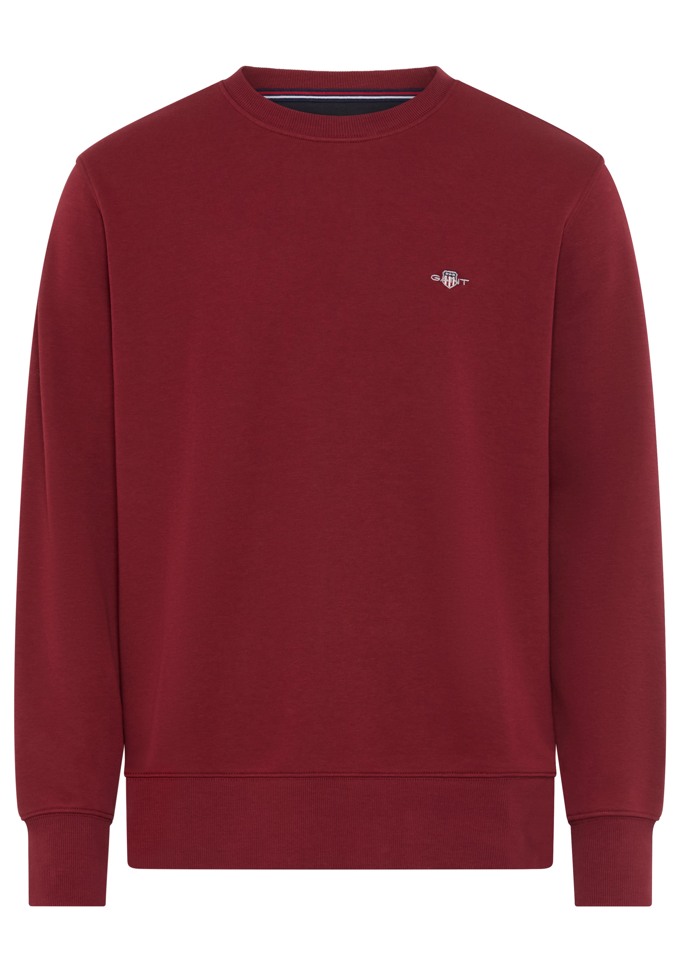 Gant Sweatshirt »REG SHIELD C-NECK SWEAT«, mit Logostickerei auf der Brust