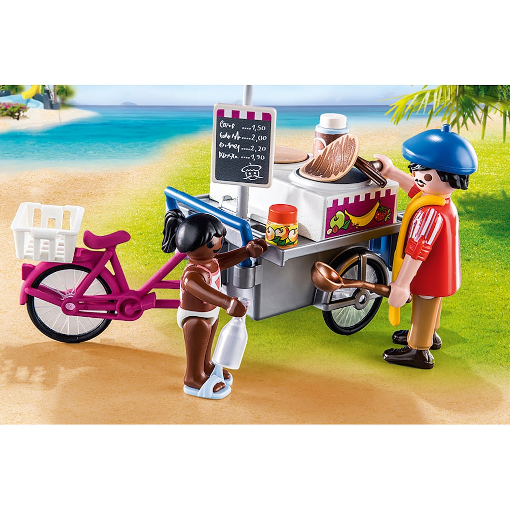 Playmobil® Konstruktions-Spielset »Mobiler CrÃªpes-Verkauf (70614), Family Fun«, (44 St.)