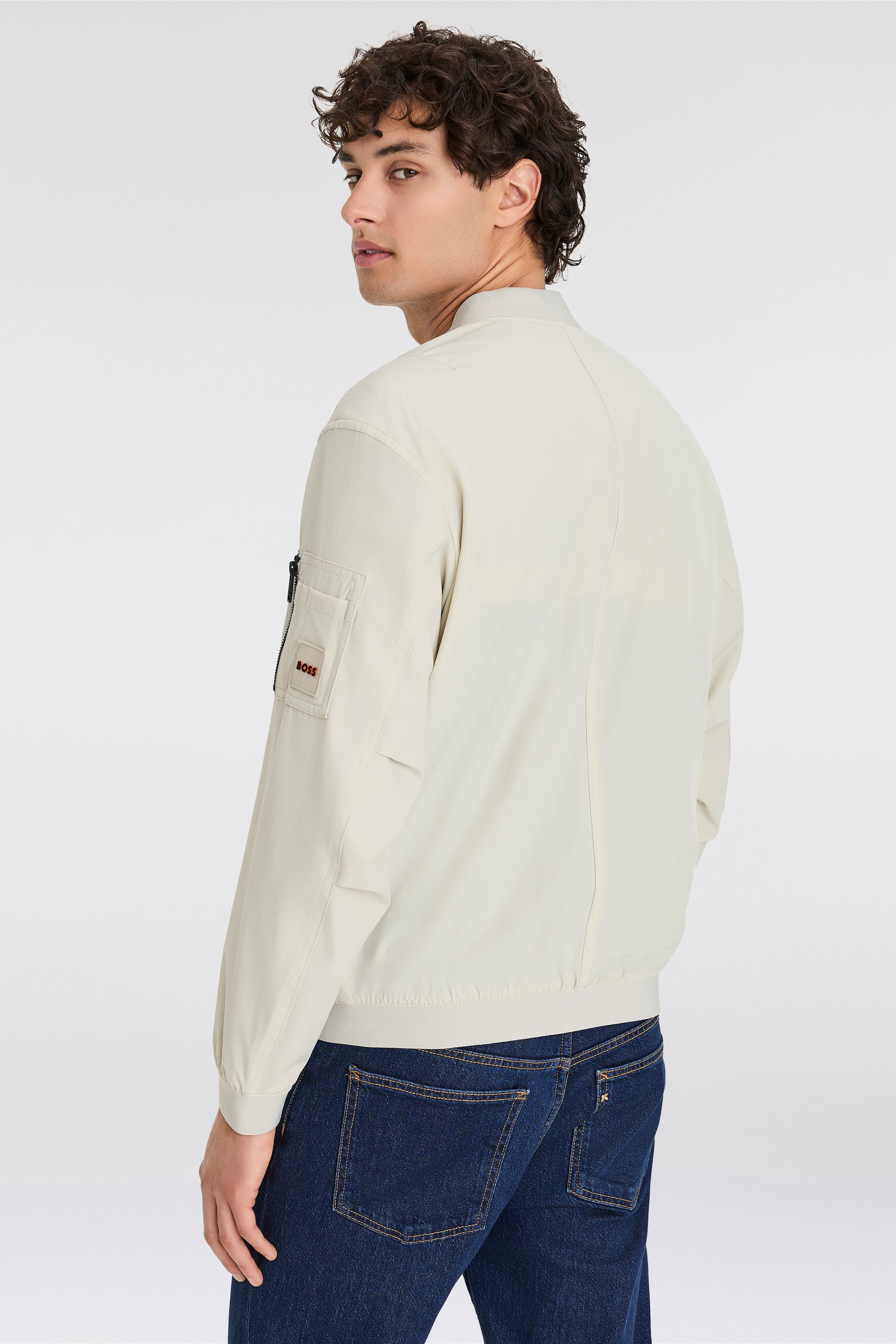BOSS ORANGE Blouson »Oneth«, mit Ärmeltasche