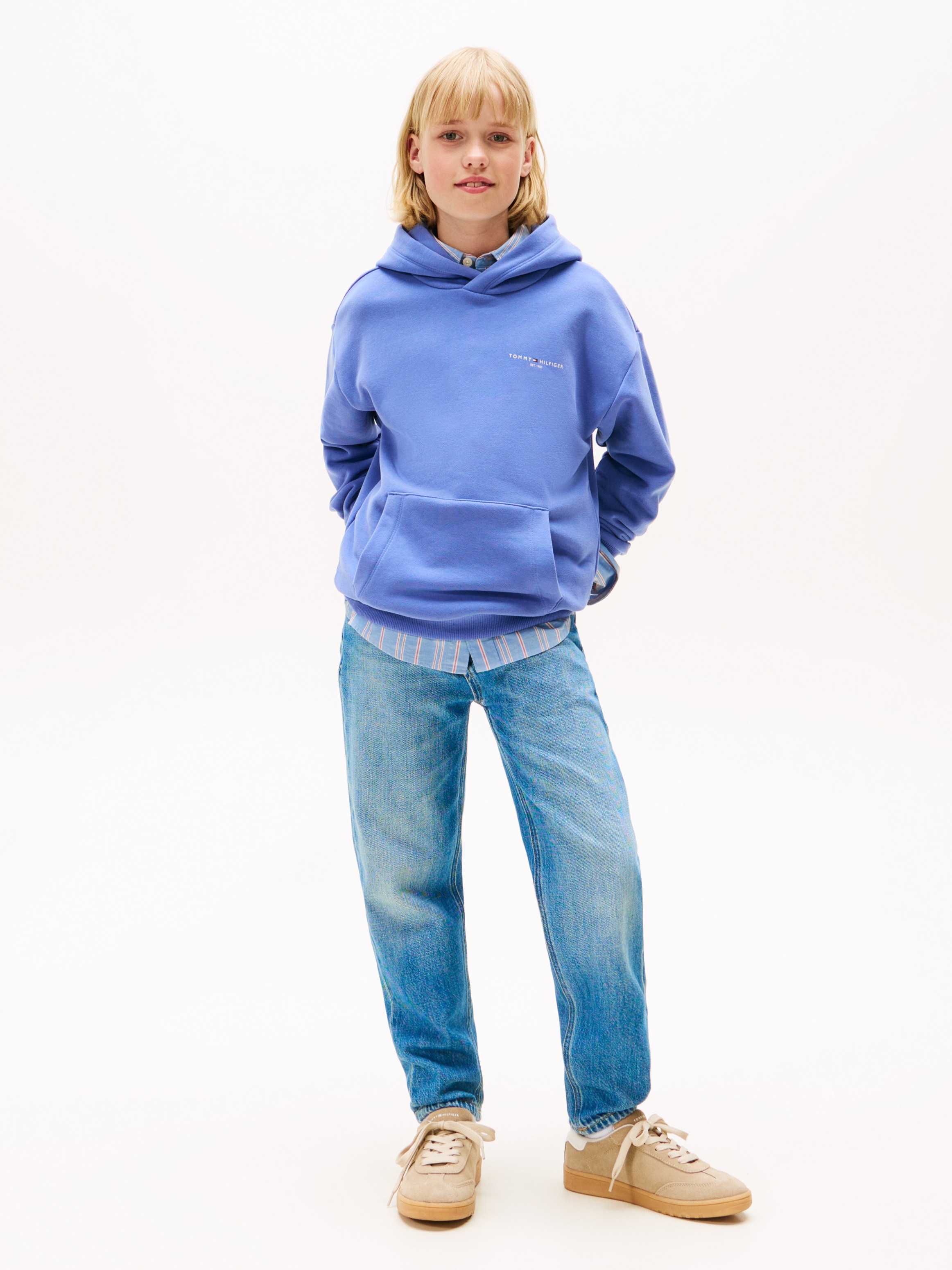 Tommy Hilfiger Kapuzensweatshirt »MINI CORP HOODIE«, Kinder bis 16 Jahre