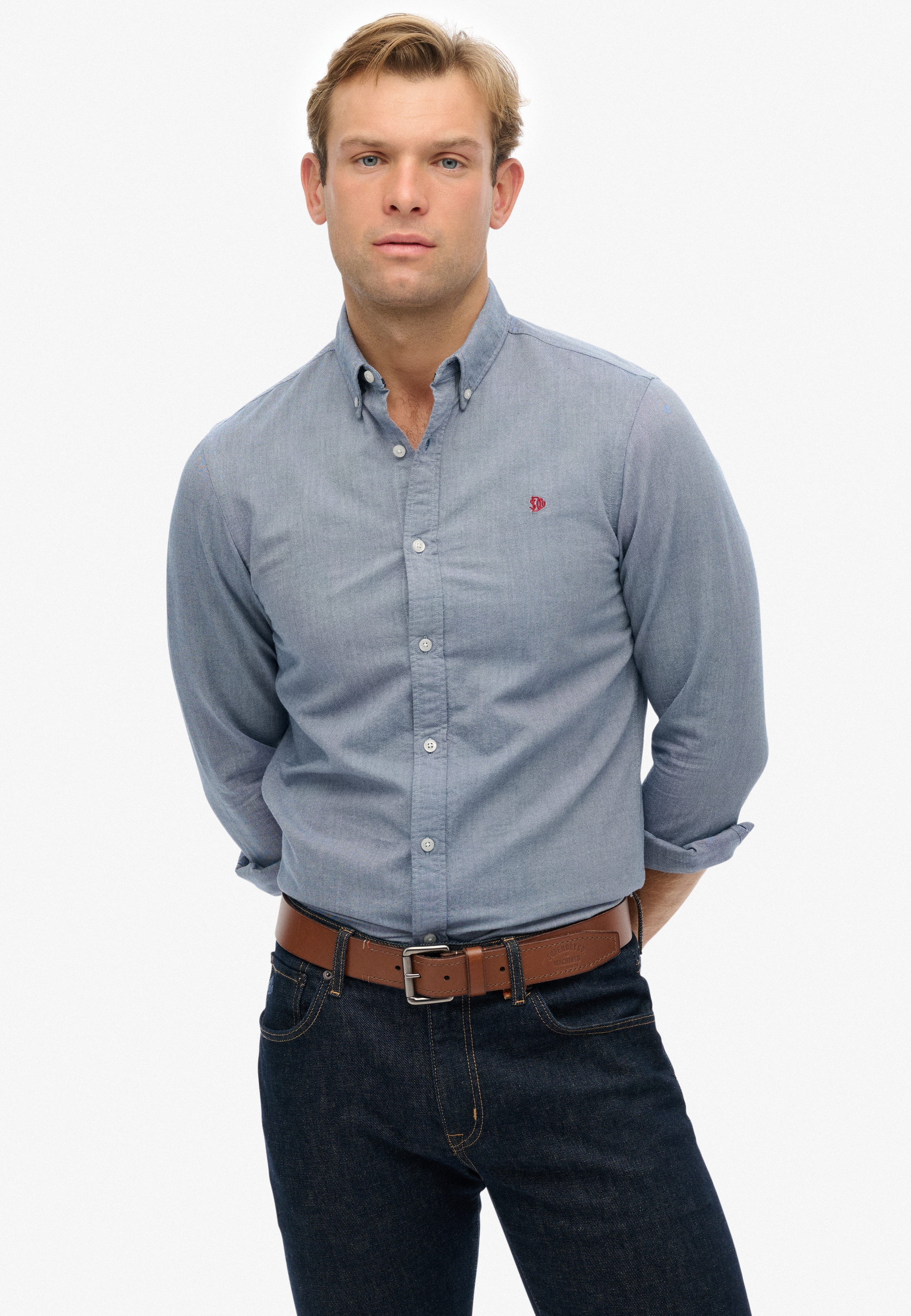 Superdry Langarmhemd »CLASSIC OXFORD L/S SHIRT«
