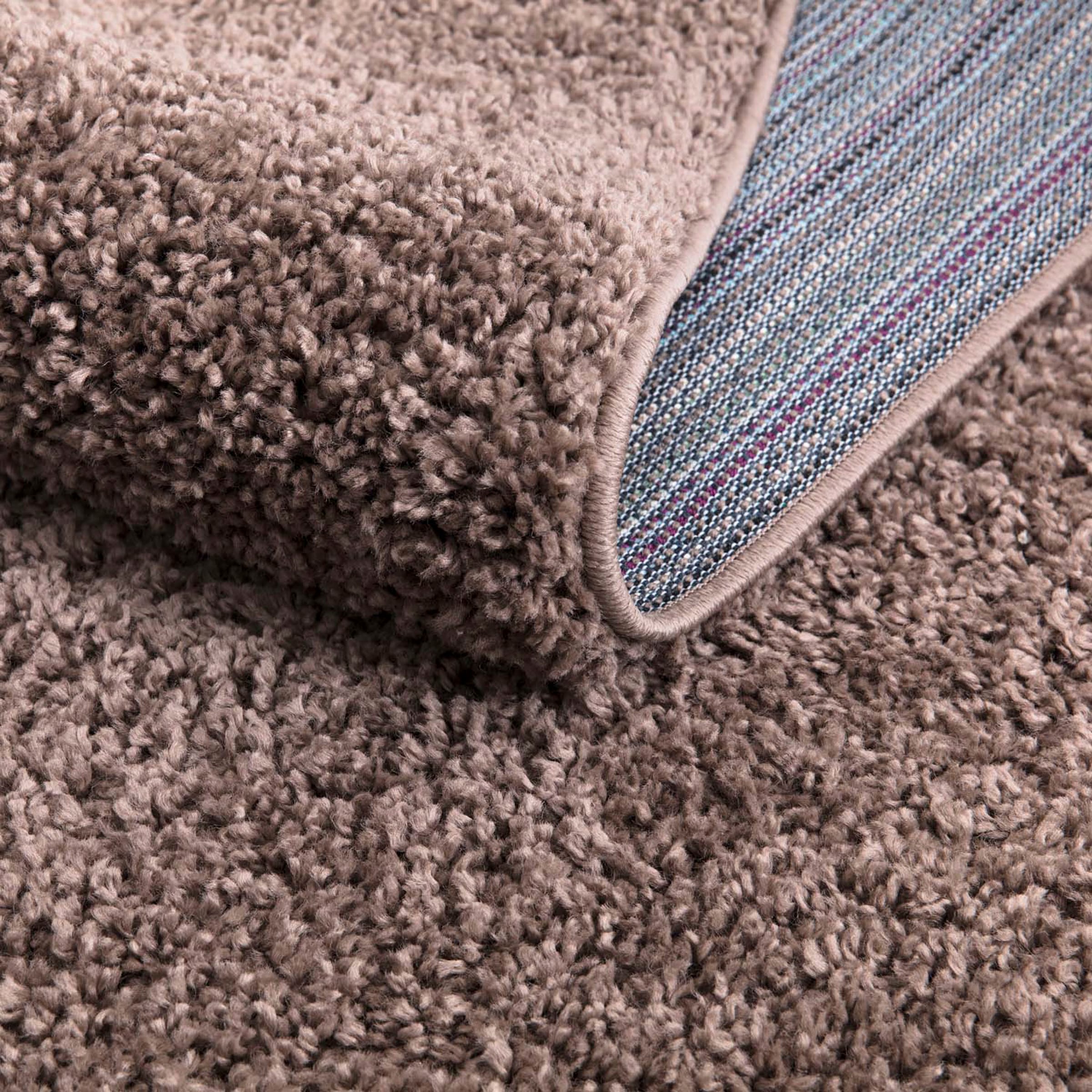 Carpet City Hochflor-Teppich »City Shaggy«, rechteckig, Robuster Langflor Teppich uni, besonders flauschig weich