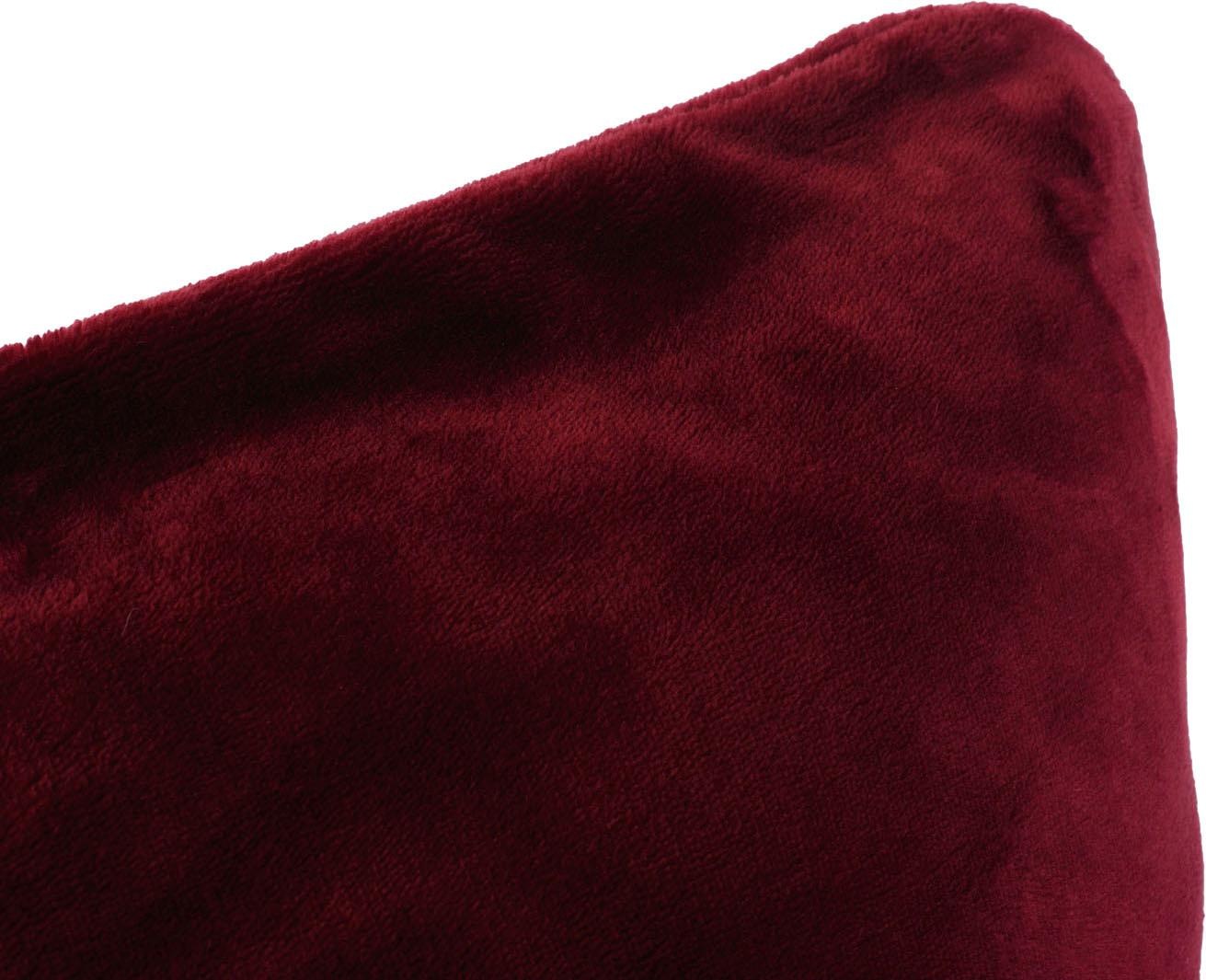 Gözze Dekokissen »Premium Cashmere-Feeling Kissen«, passend zur Premium Cashmere-Feeling Decke, Kissenhüle mit Füllung