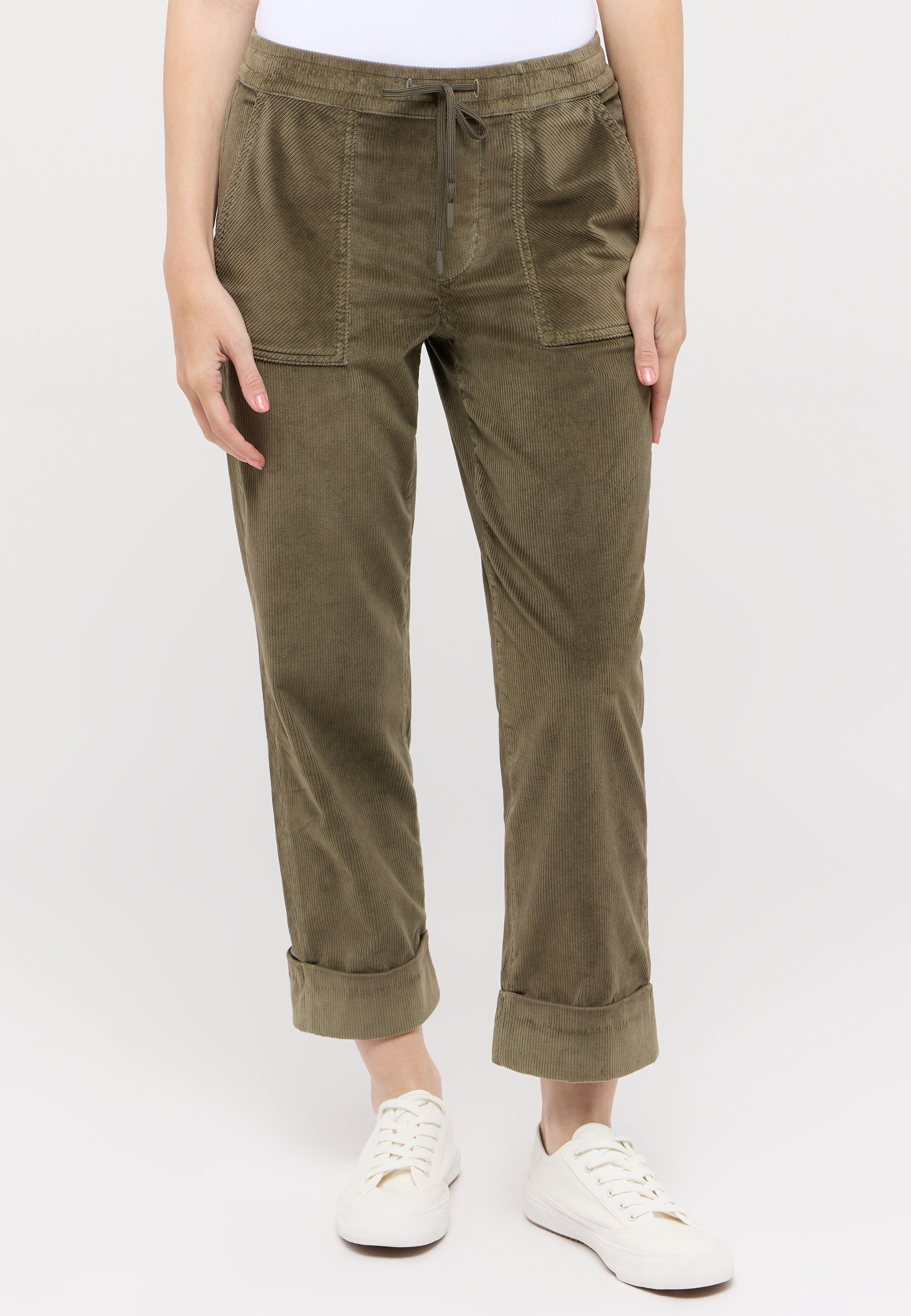 ANGELS Schlupfhose »LIBERTA TU JUMP WORKER« Sommerhose aus samtweichem Cord