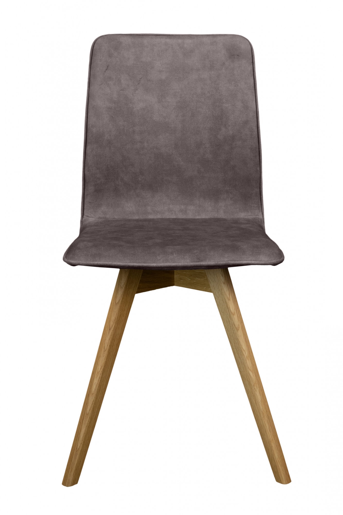 andas Esszimmerstuhl »Rania«, (Set), 2 St., Samtvelours, Massivholzgestell, mit Keder