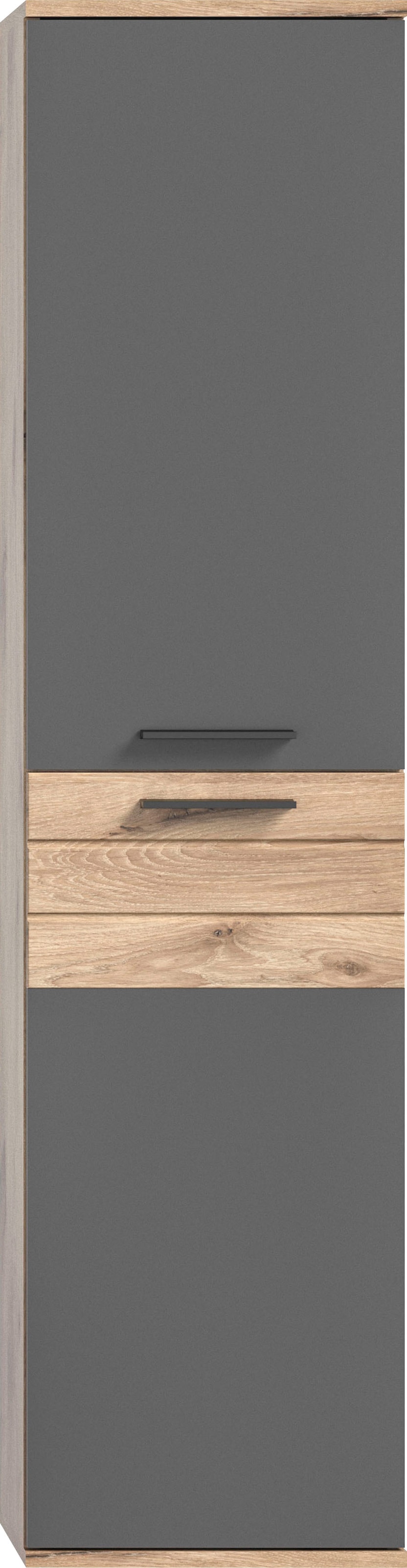 INOSIGN Midischrank »Riga, Breite 37 cm, 2 Türen, 2 Einlegeböden, 1 Konstruktionsboden«, Türanschlag wechselbar, Badmöbel, Badschrank, Schrank,Bad, Hochschrank