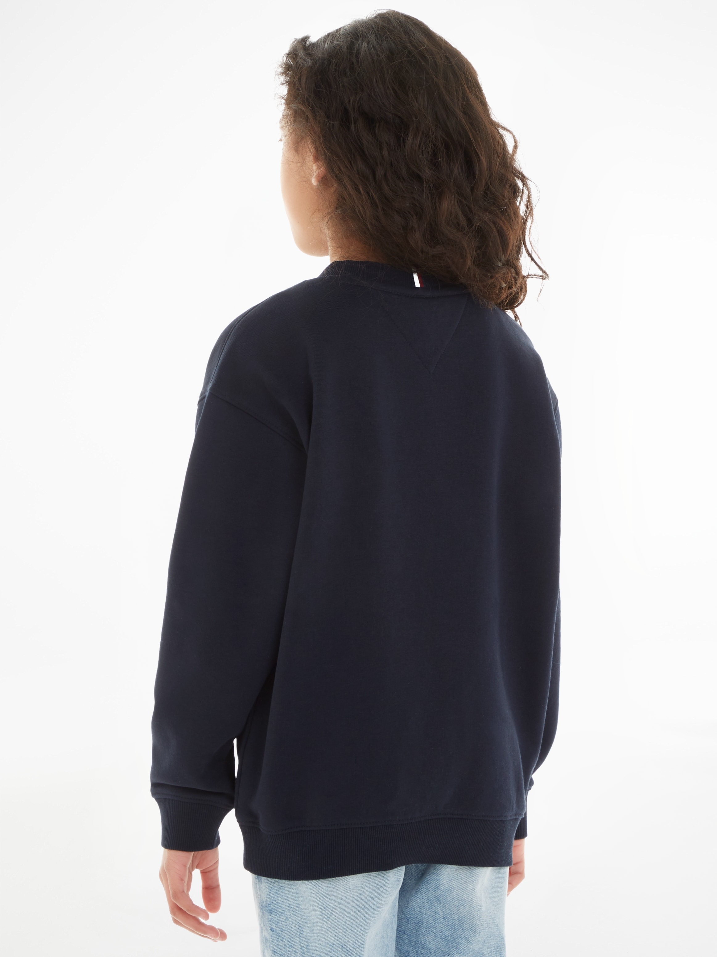 Tommy Hilfiger Sweatshirt »U TIMELESS SWEATSHIRT«, Babys bis 2 Jahre, Logostickerei, Rundhals