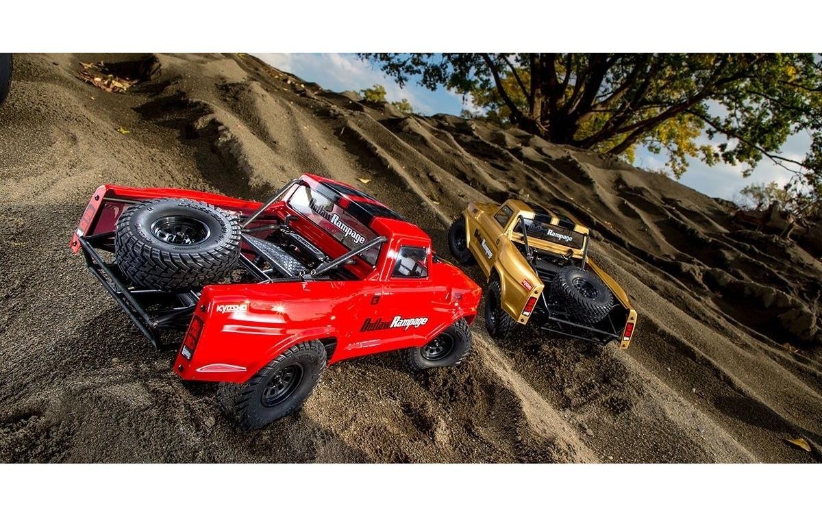 RC-Monstertruck »Kyosho Outlaw Rampage Pro Type 2 Gold, ARTR,«
