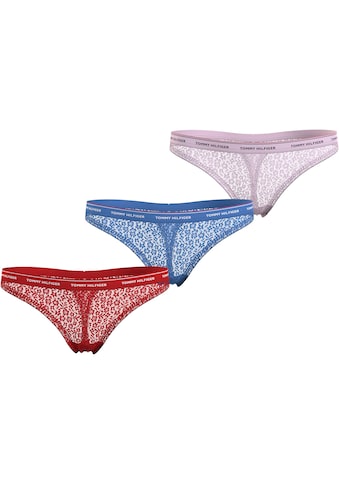 Slip »3 PACK THONG LACE (EXT SIZES)«, (Packung, 3er-Pack)