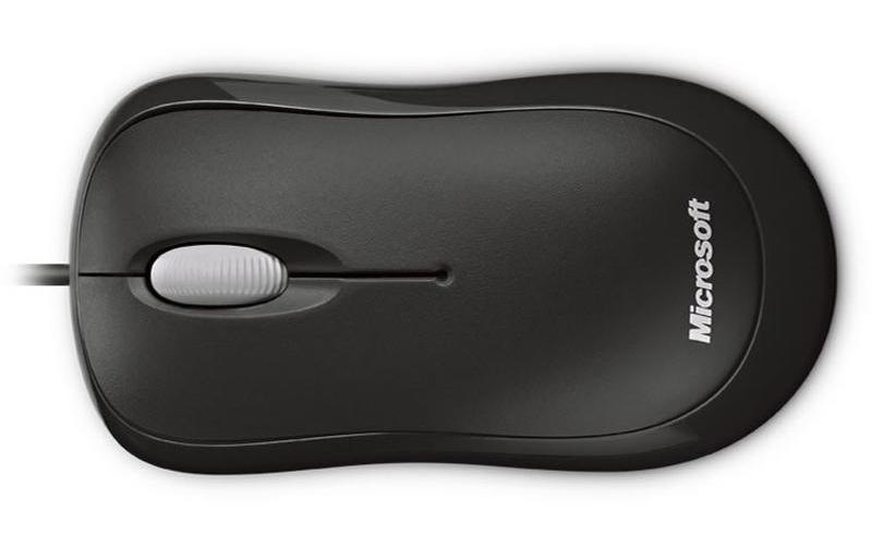 Microsoft Maus »Basic Optical Schwarz«, kabelgebunden