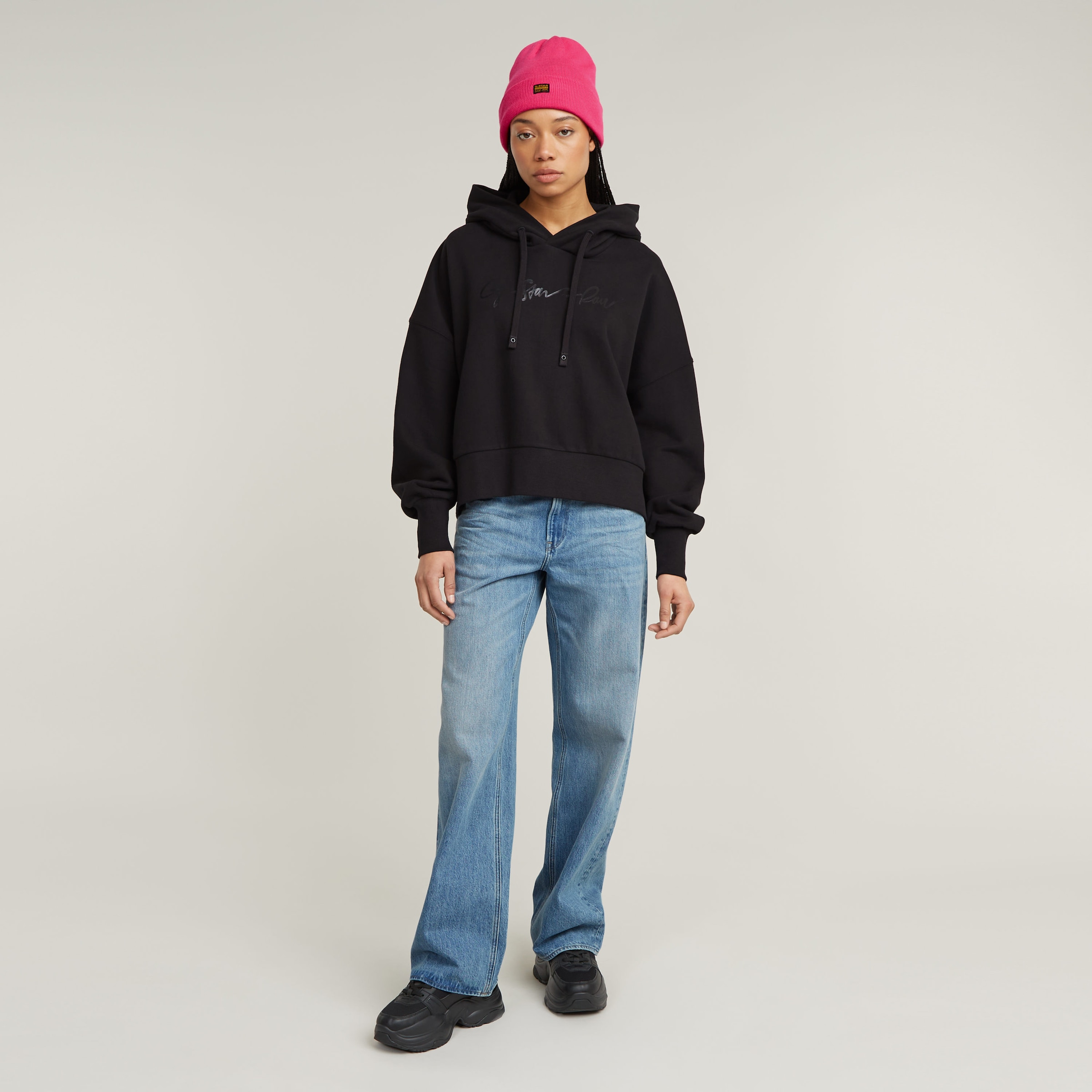 G-STAR Kapuzensweatshirt »G-Script ovs«