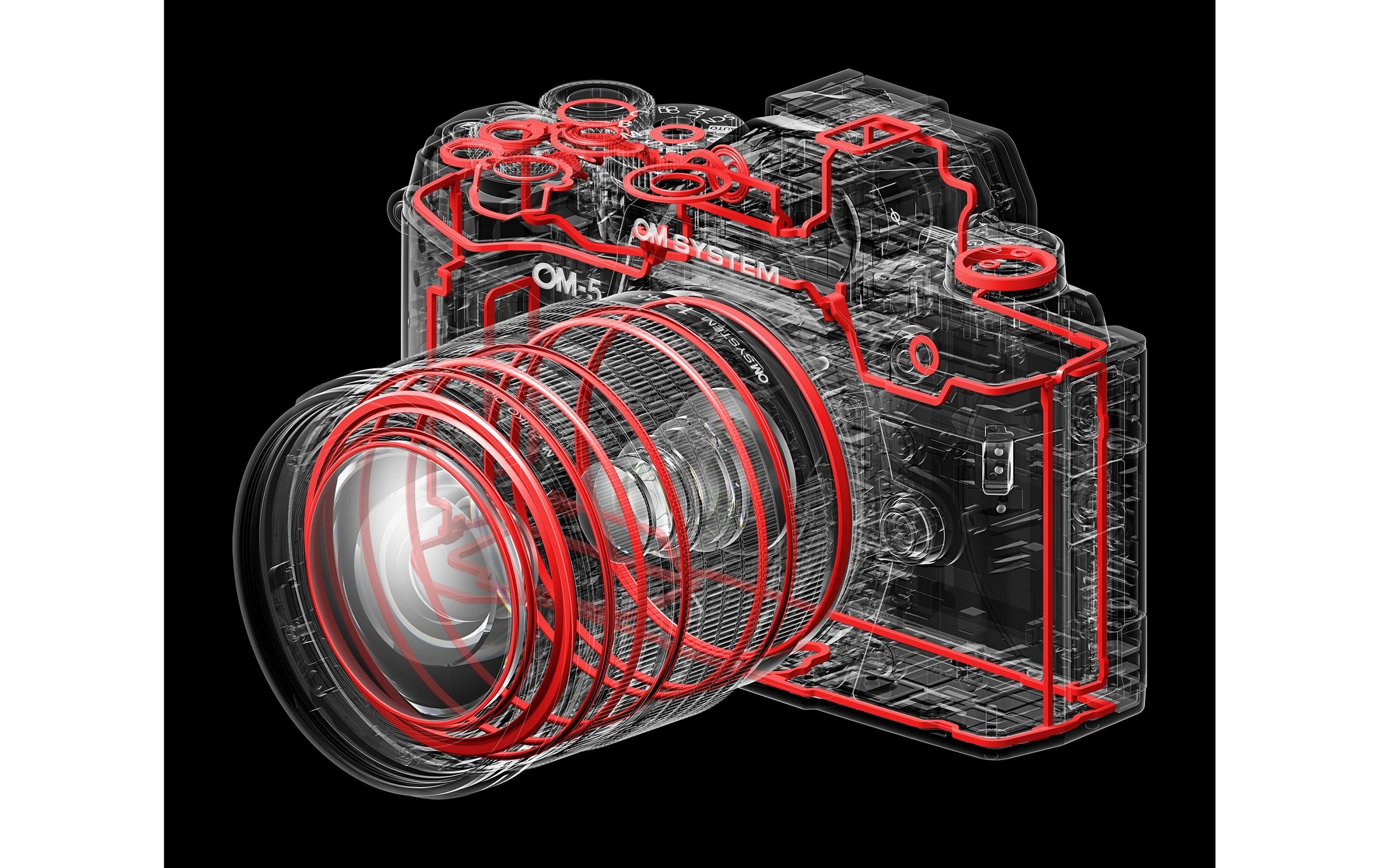 Olympus Kompaktkamera »OM-5 M.Zuiko Digital ED 16772 mm F/4«, 20,4 MP, WLAN (WiFi)