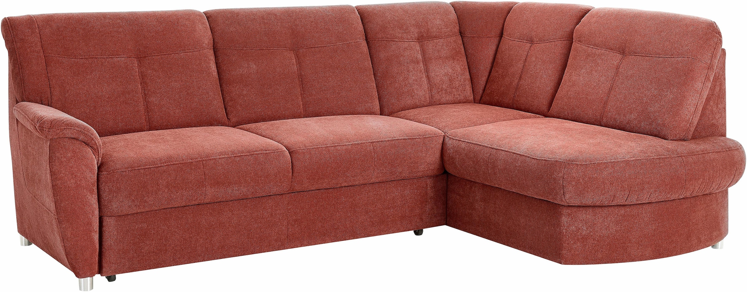 sit&more Ecksofa »Sonoma L-Form«, wahlweise mit Bettfunktion und Bettkasten
