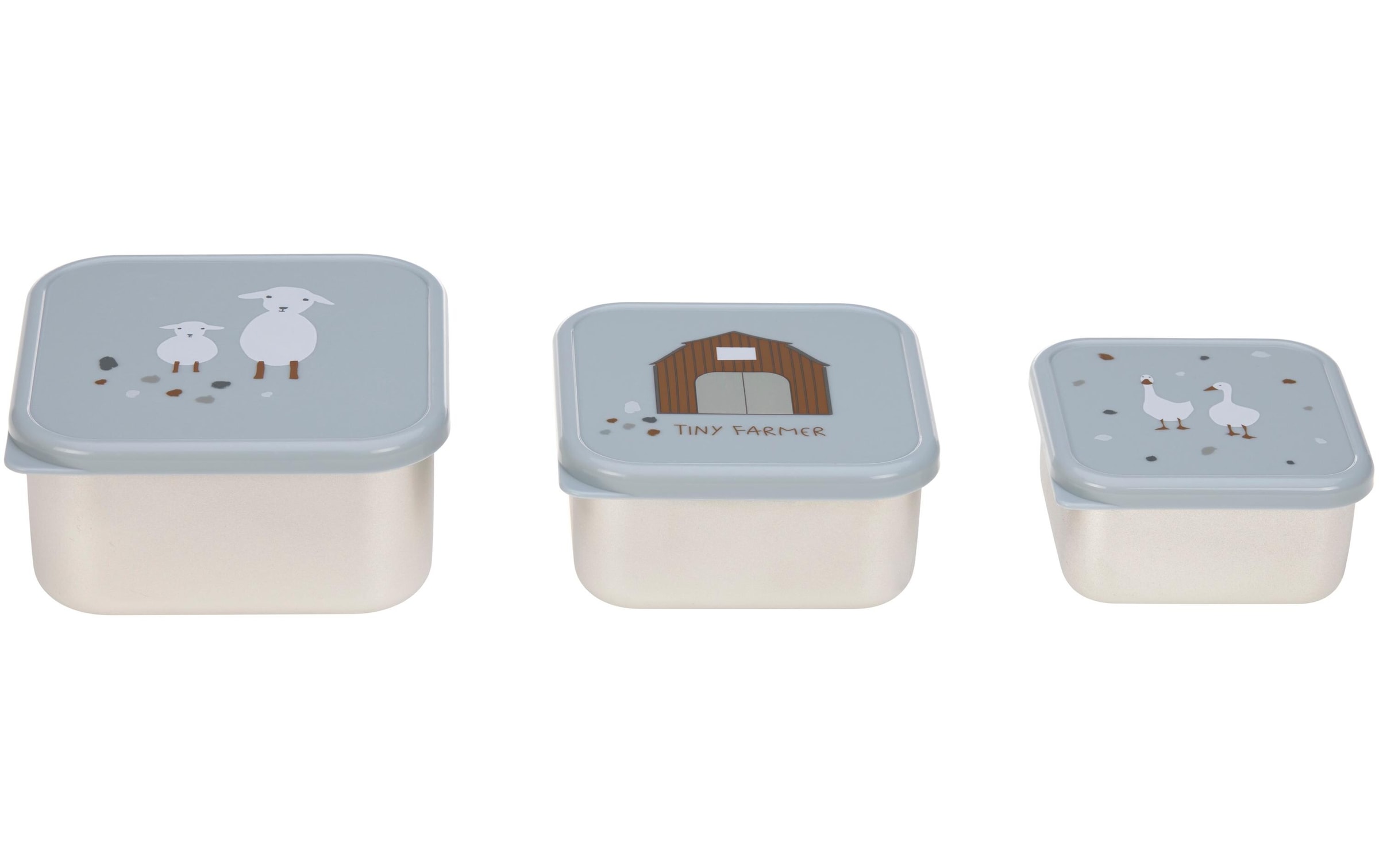 LÄSSIG Lunchbox »Snackboxen Set«, (1 tlg.)