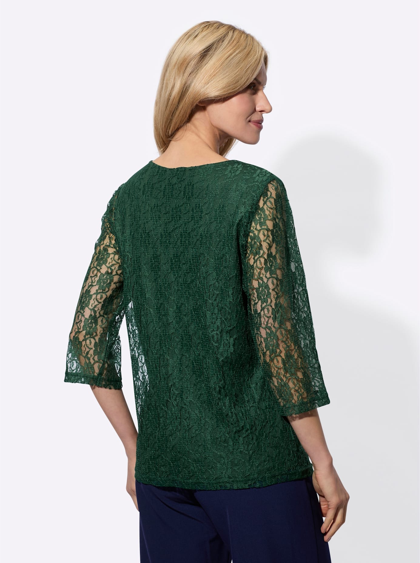 Classic Basics Spitzenshirt »Spitzenshirt«, (1 tlg.)
