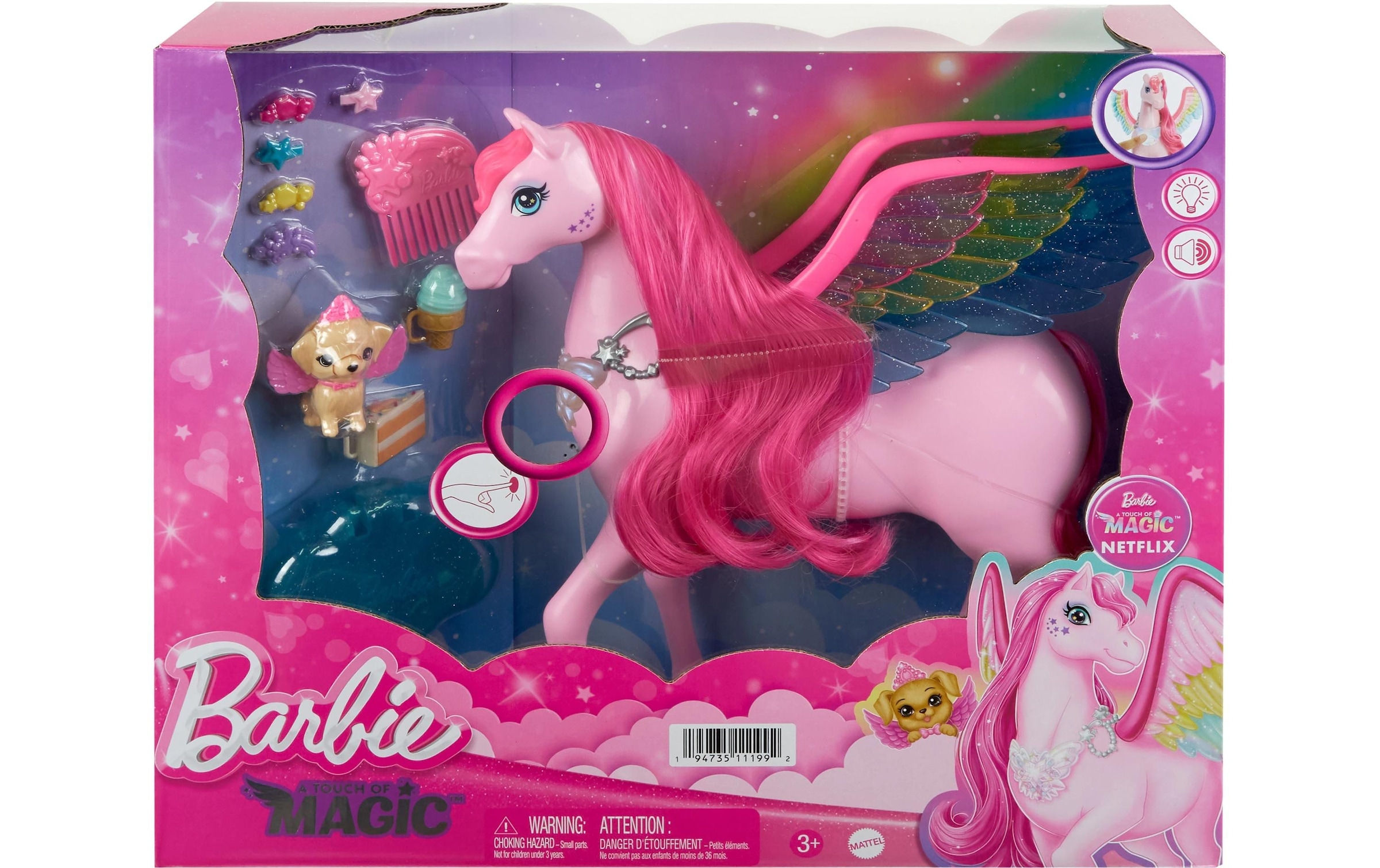 Barbie Spielfigur »Barbie – Ein Verborgener Zauber Pegasus«