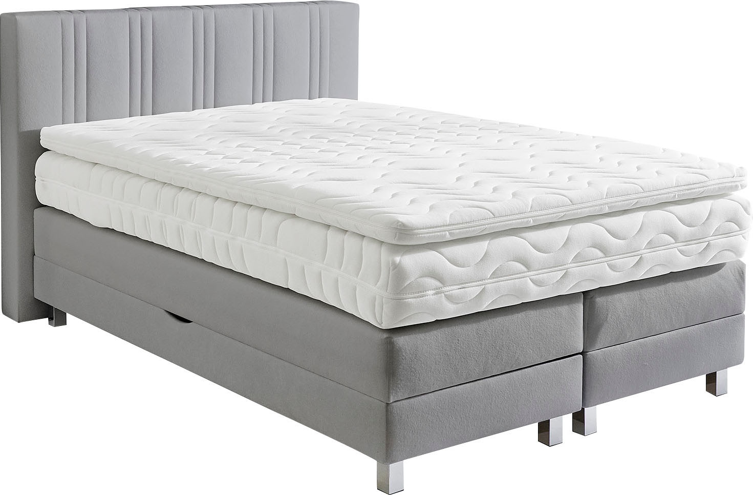 Westfalia Schlafkomfort Boxspringbett wahlweise mit Bettkasten und Topper
