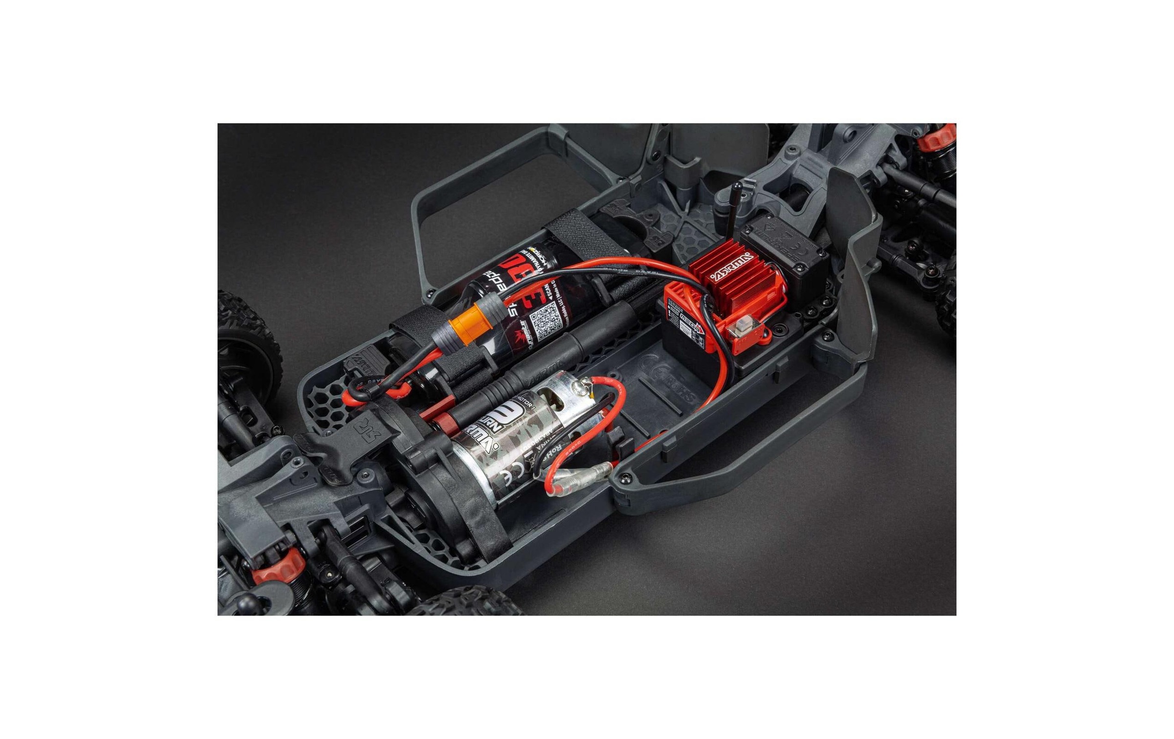 Modellauto »Arrma 4x4 Mega, Rot/Blau«