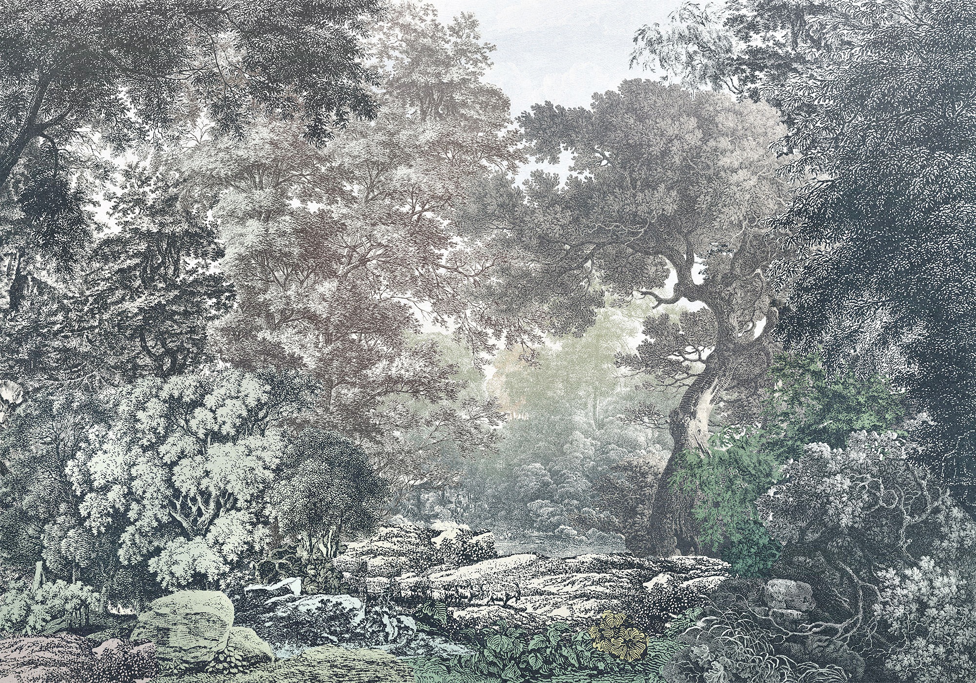 ❤ Komar Vliestapete »Fairytale Forest«, Höhe), ordern cm Vliestapete, Jelmoli-Online cm Shop im 100 (Breite Bahnbreite 400x280 x