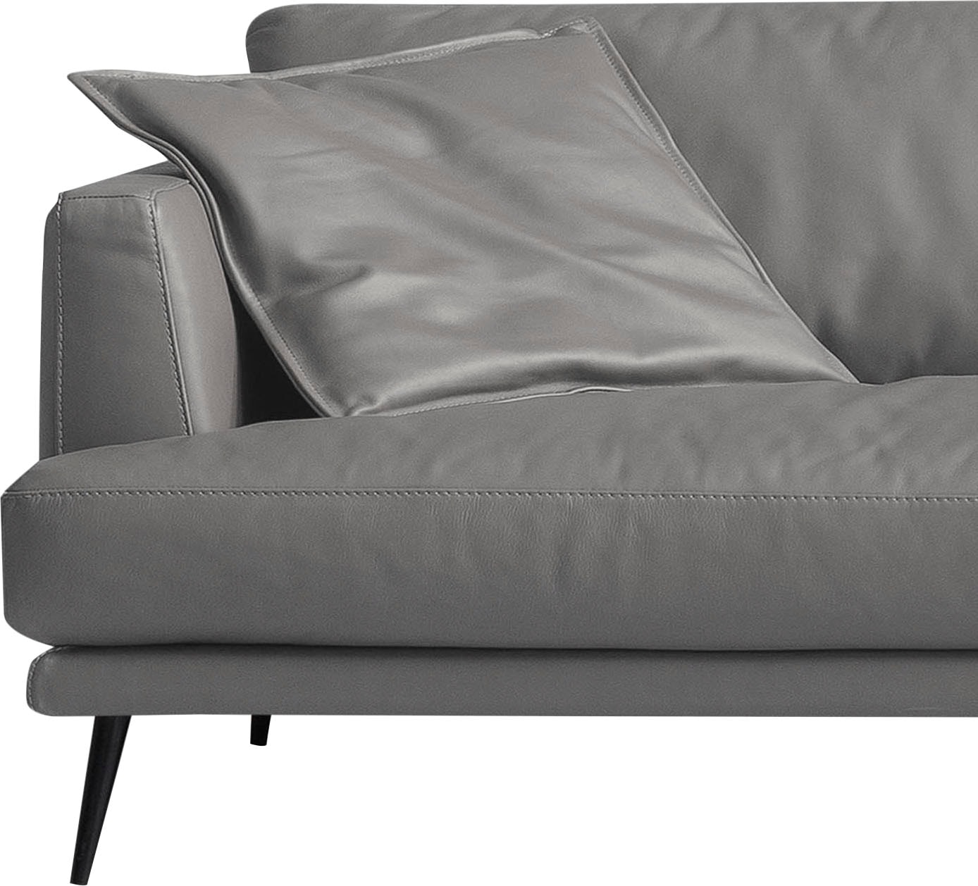 Egoitaliano 2,5-Sitzer »Sophia, Designsofa mit extrakomfortablem Sitzkomfort«, Daunenfederung, inkl. 2 Kissen
