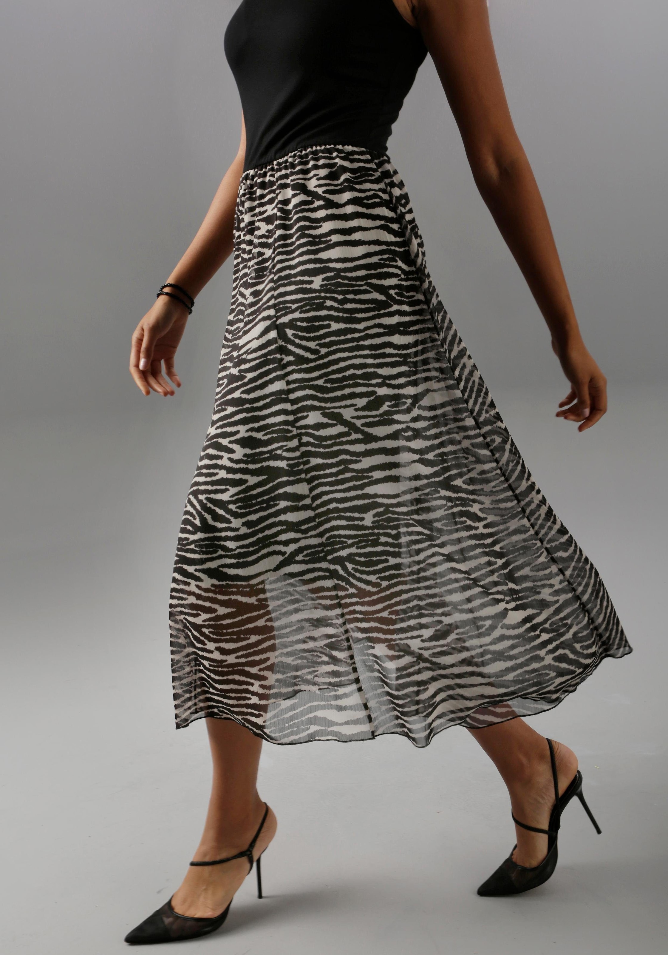 im Partykleid, bei Schweiz Aniston online SELECTED Jelmoli-Versand Animal-Print shoppen