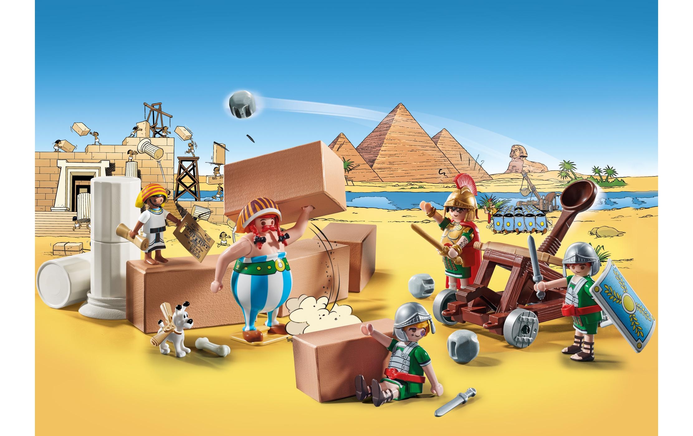 Playmobil® Spielbausteine »Asterix Numerobis und die Schlacht um den Palast 71268«, (56 St.)
