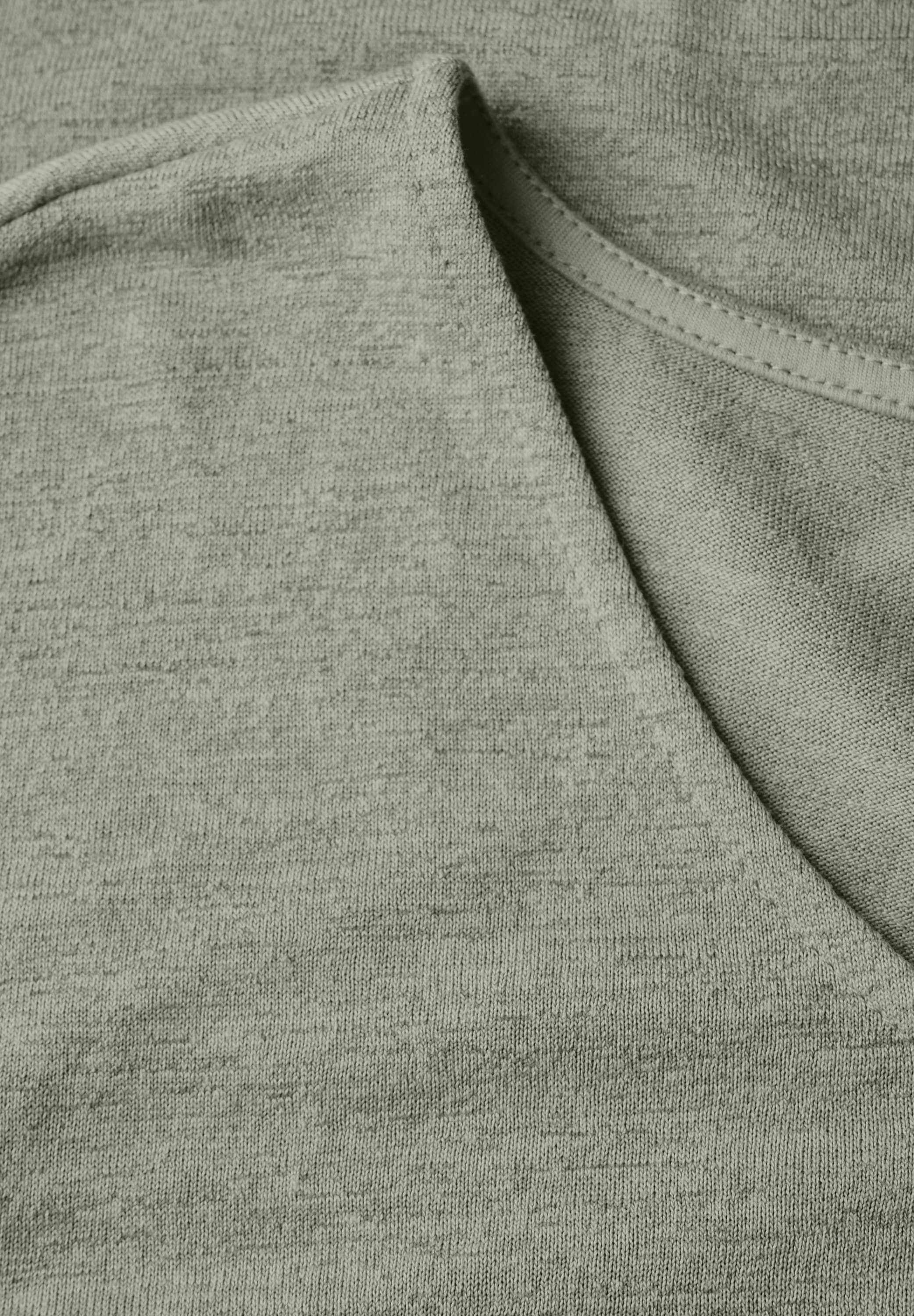 STREET ONE Shirttop, mit seitlichen Schlitzen