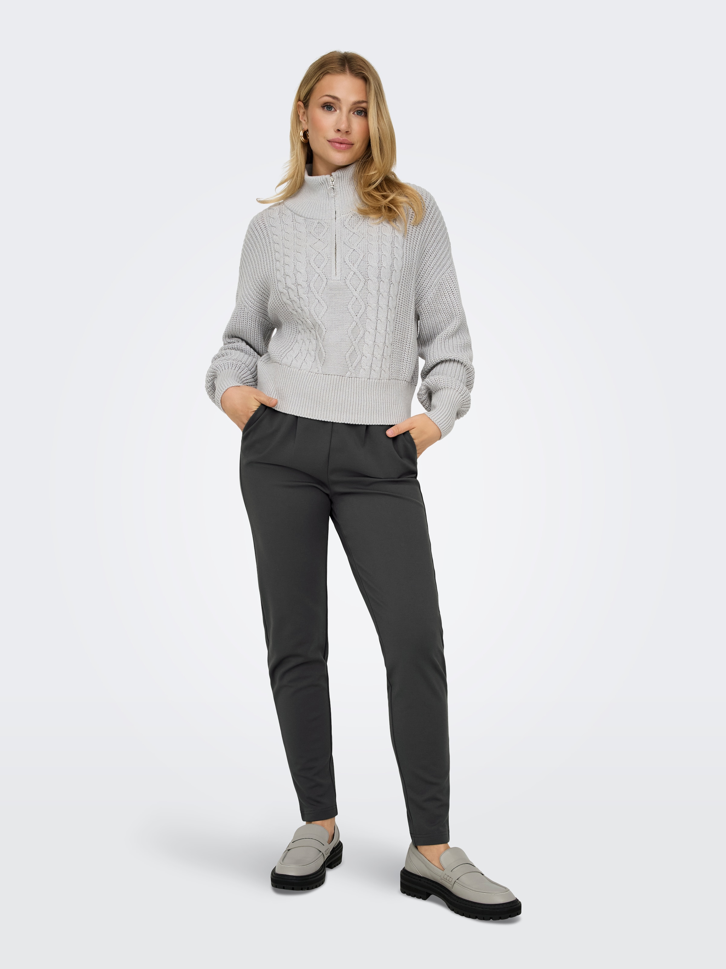 ONLY Jogger Pants »ONLPOPTRASH LIFE EASY COL PANT PNT NOOS«, mit elastischem Bund und Kordelzug