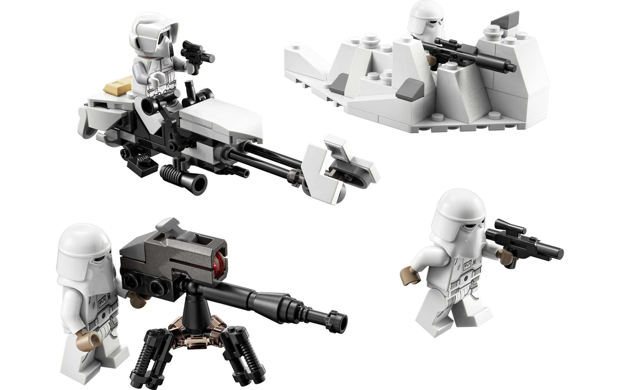 LEGO® Spielbausteine »Snowtrooper Battle«, (105 St.)