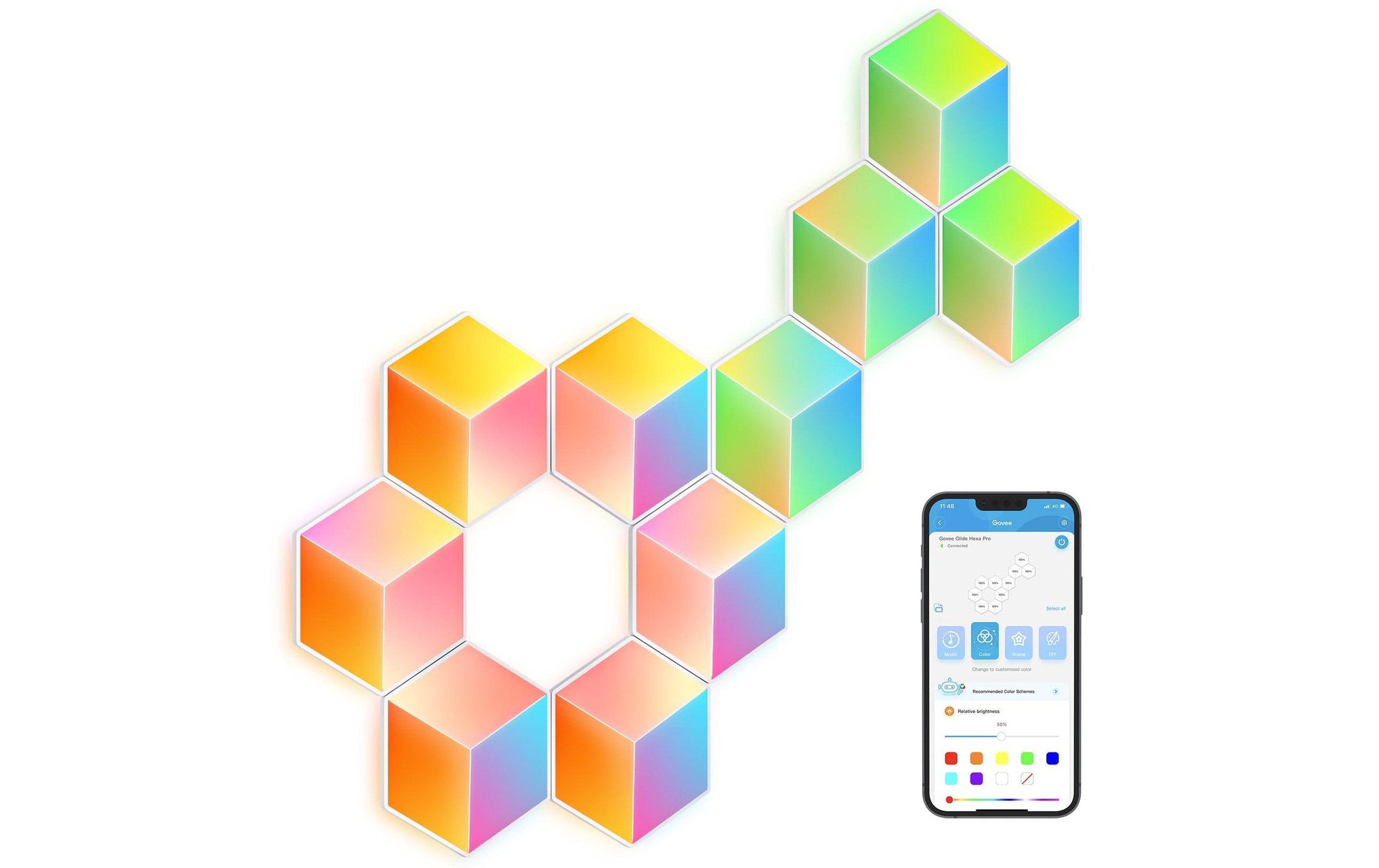 Pendelleuchte »Govee Glide Hexa Pro«