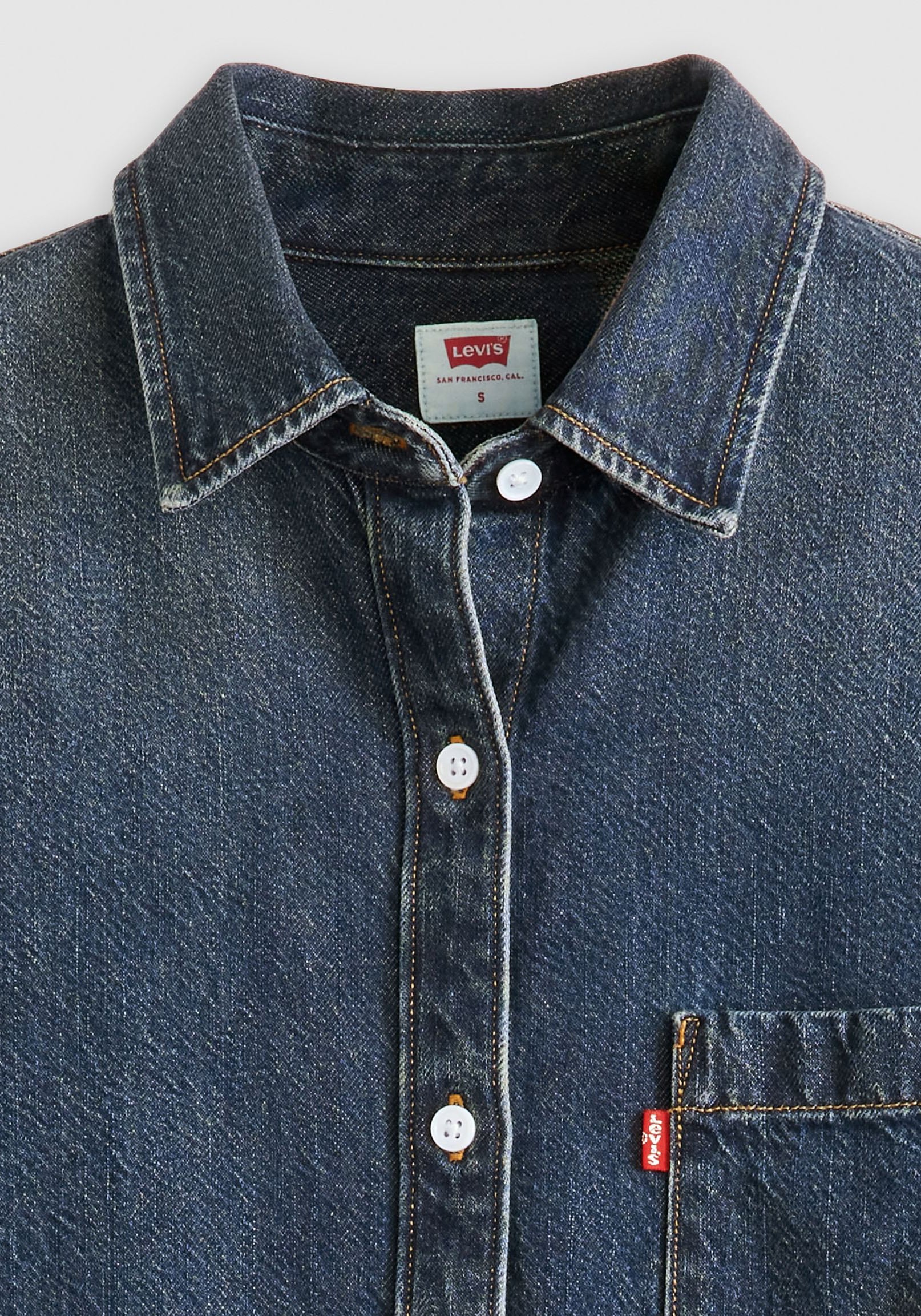 Levi's® Jeansbluse »HARLIE NEW BF S«, mit Brusttasche