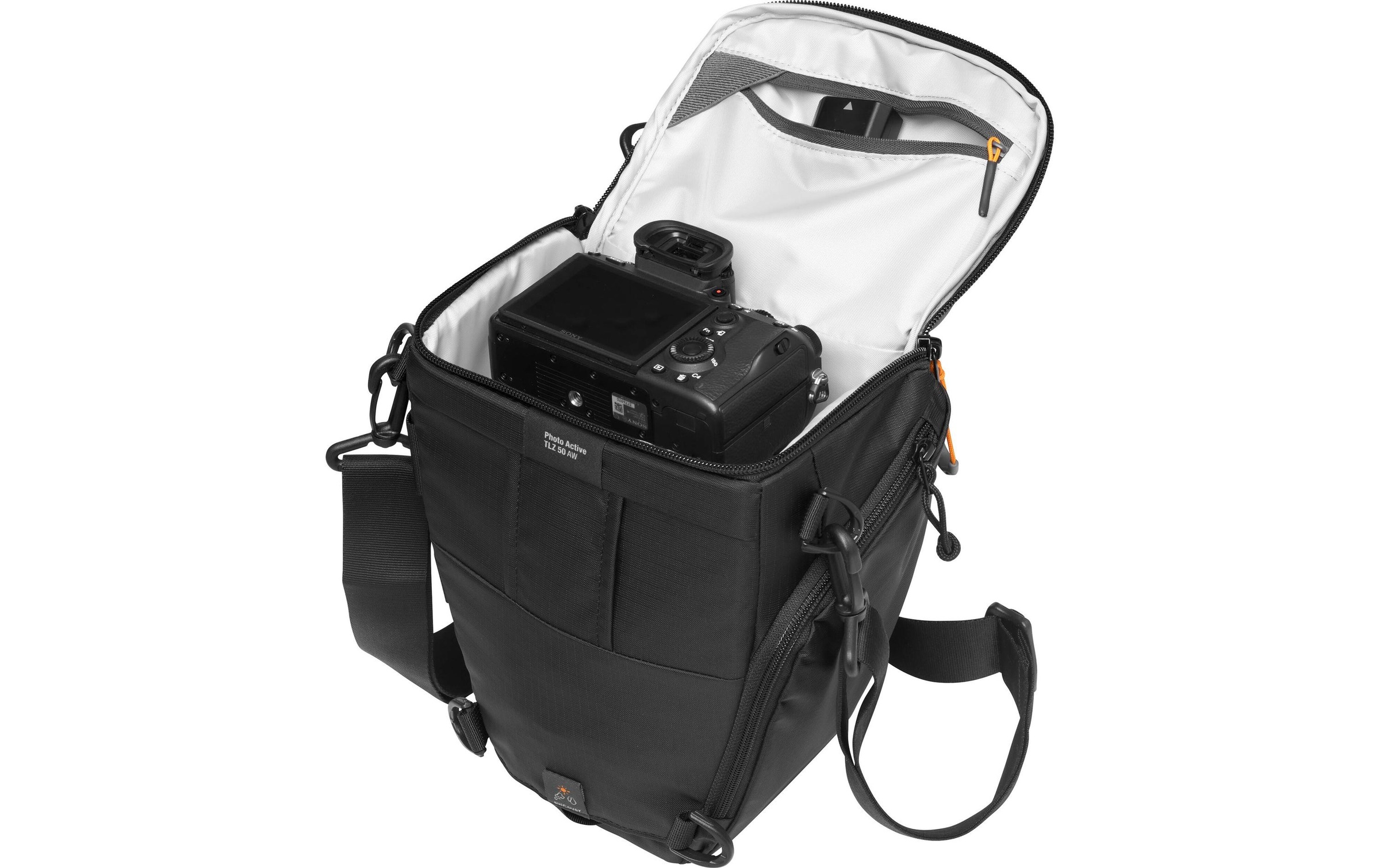 Lowepro Kameratasche »Toploader Photo Active TLZ 50 AW Grau«