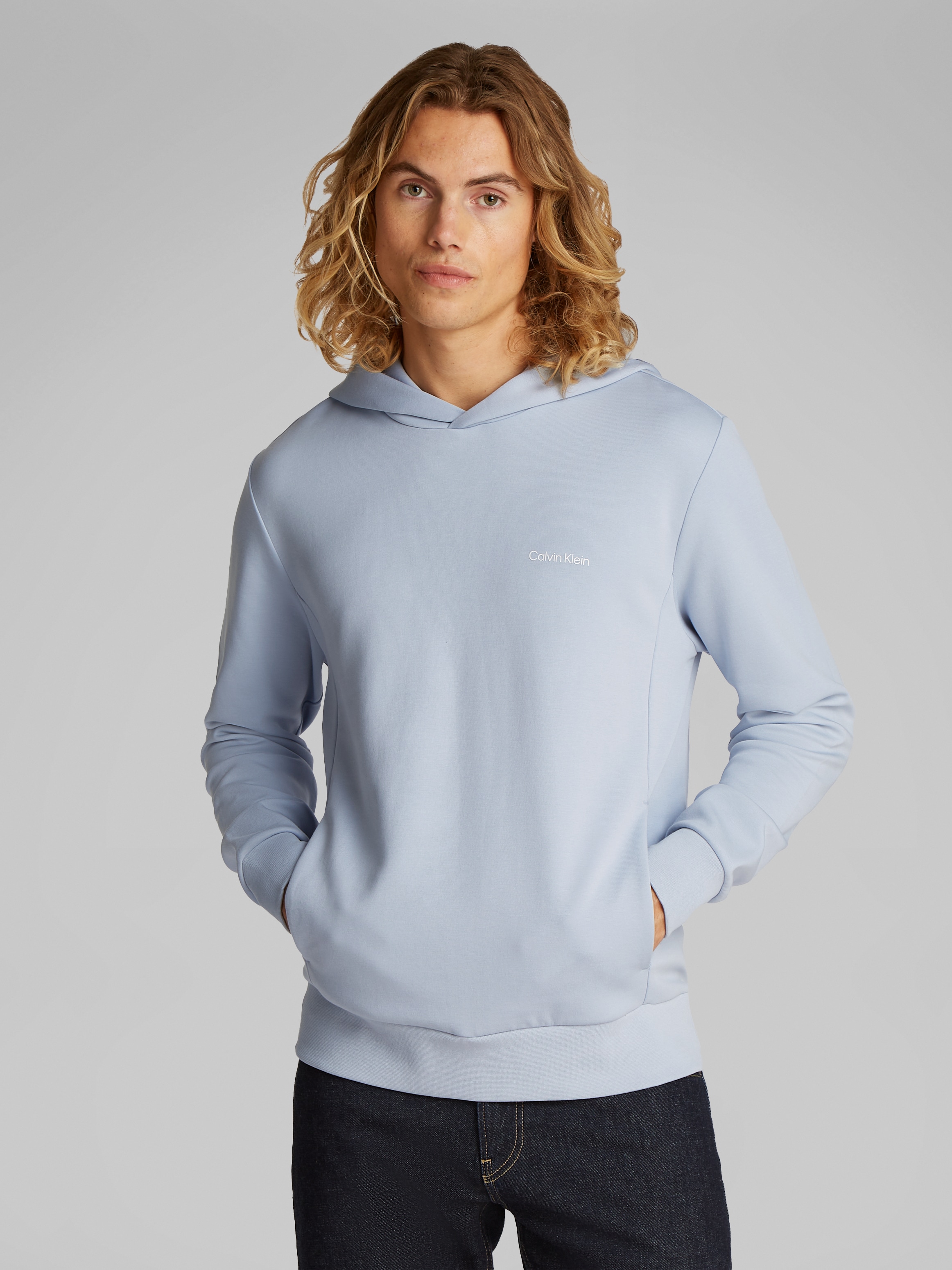 Calvin Klein Kapuzensweatshirt »MICRO LOGO HOODIE«, mit Kängurutasche