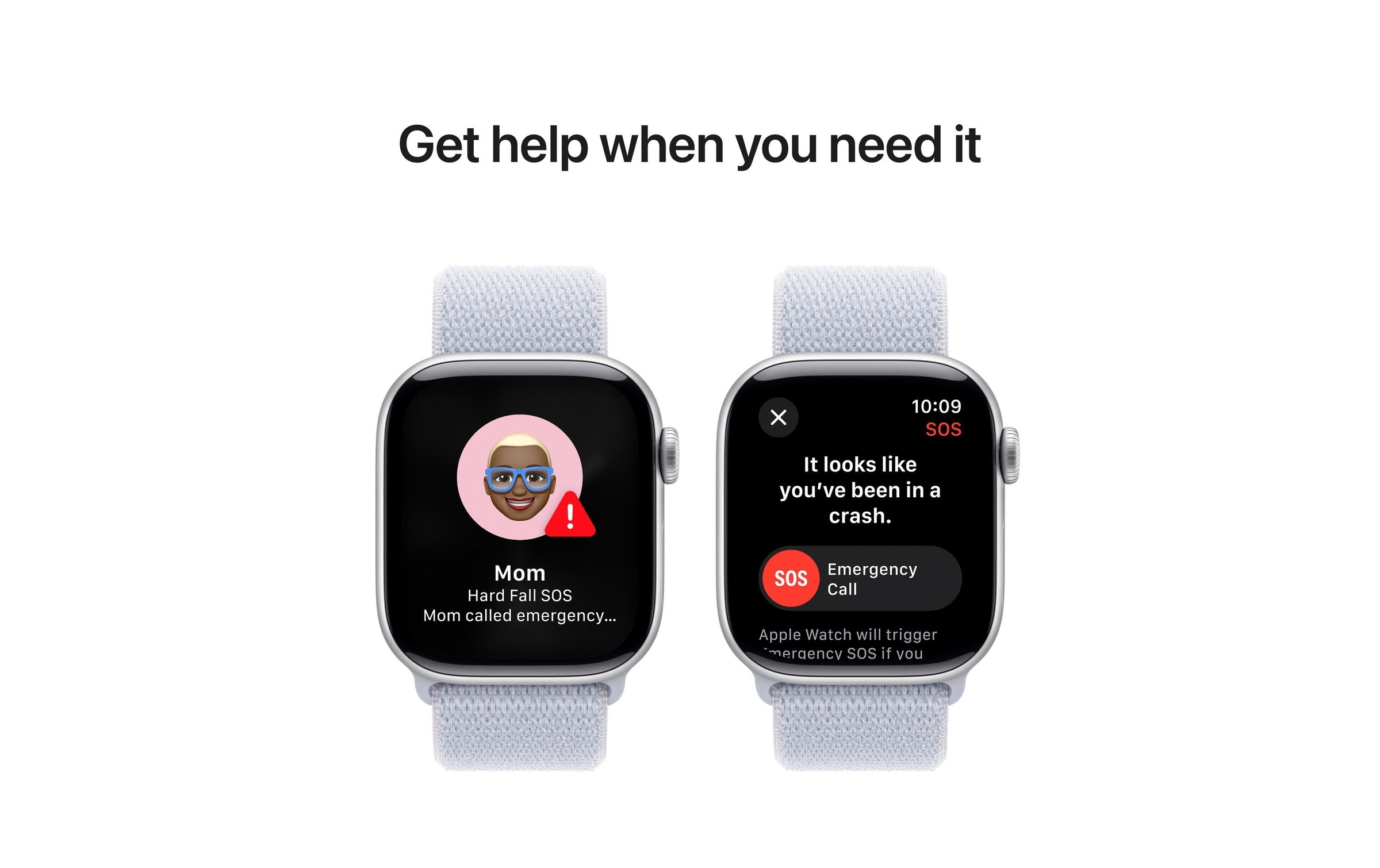 Apple Watch Series 10 Aluminium, 42 mm, GPS, Sport Loop, Silberfarben
