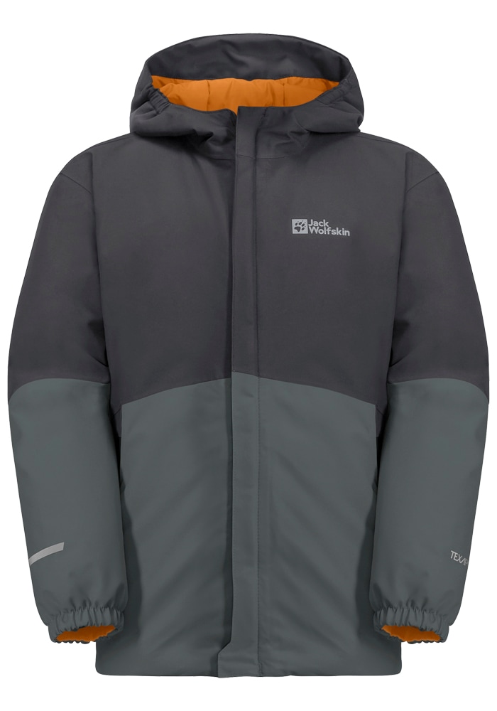 Jack Wolfskin Outdoorjacke »BLOCKY JACKET K«, mit Kapuze