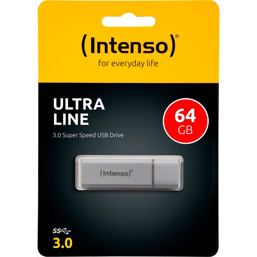 Intenso USB-Stick »Ultra Line«, (USB 3.0 Lesegeschwindigkeit 35 MB/s)
