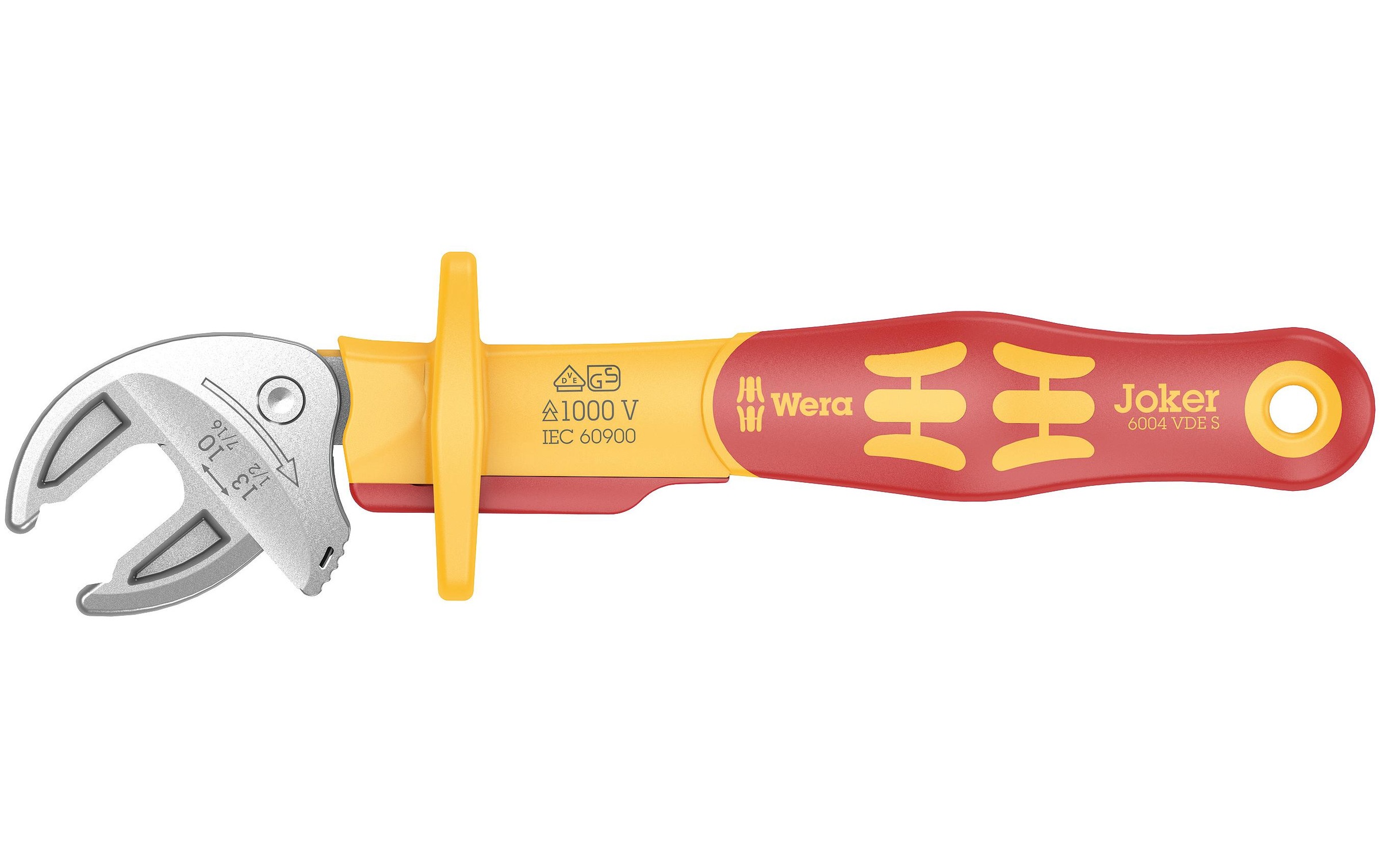 Wera Maulschlüssel »Wera 6004 Joker VDE 4 Set 1«, (4 St.)
